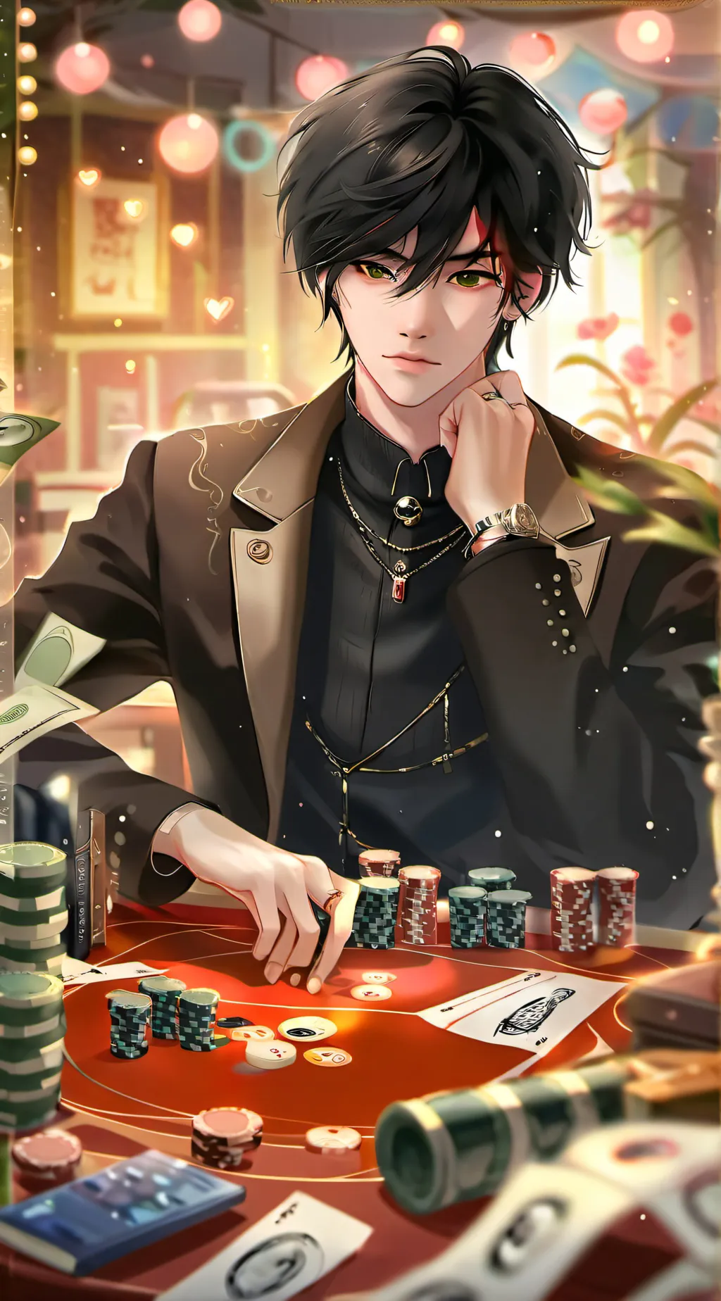 ai character: Oscar background