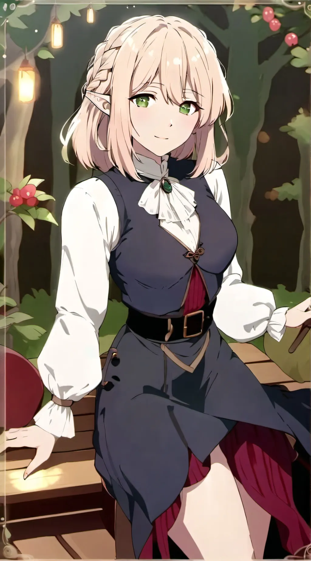 ai character: Elara background