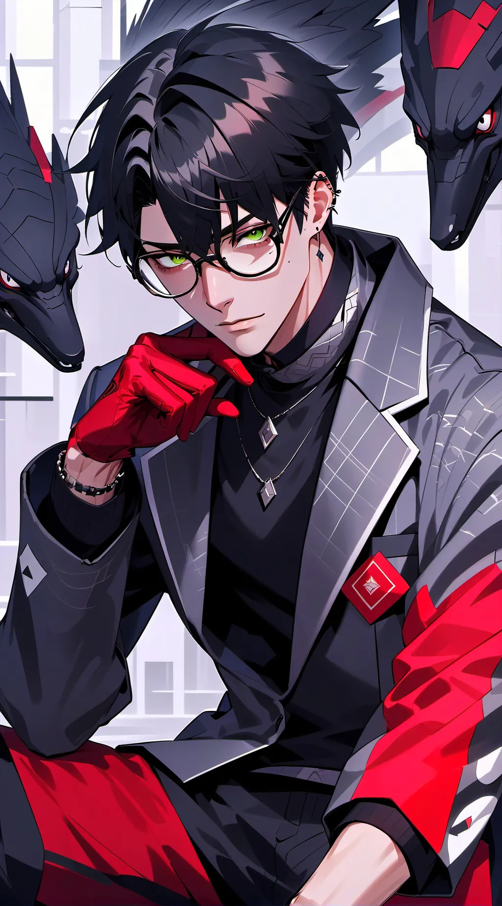 ai character: Hunter background