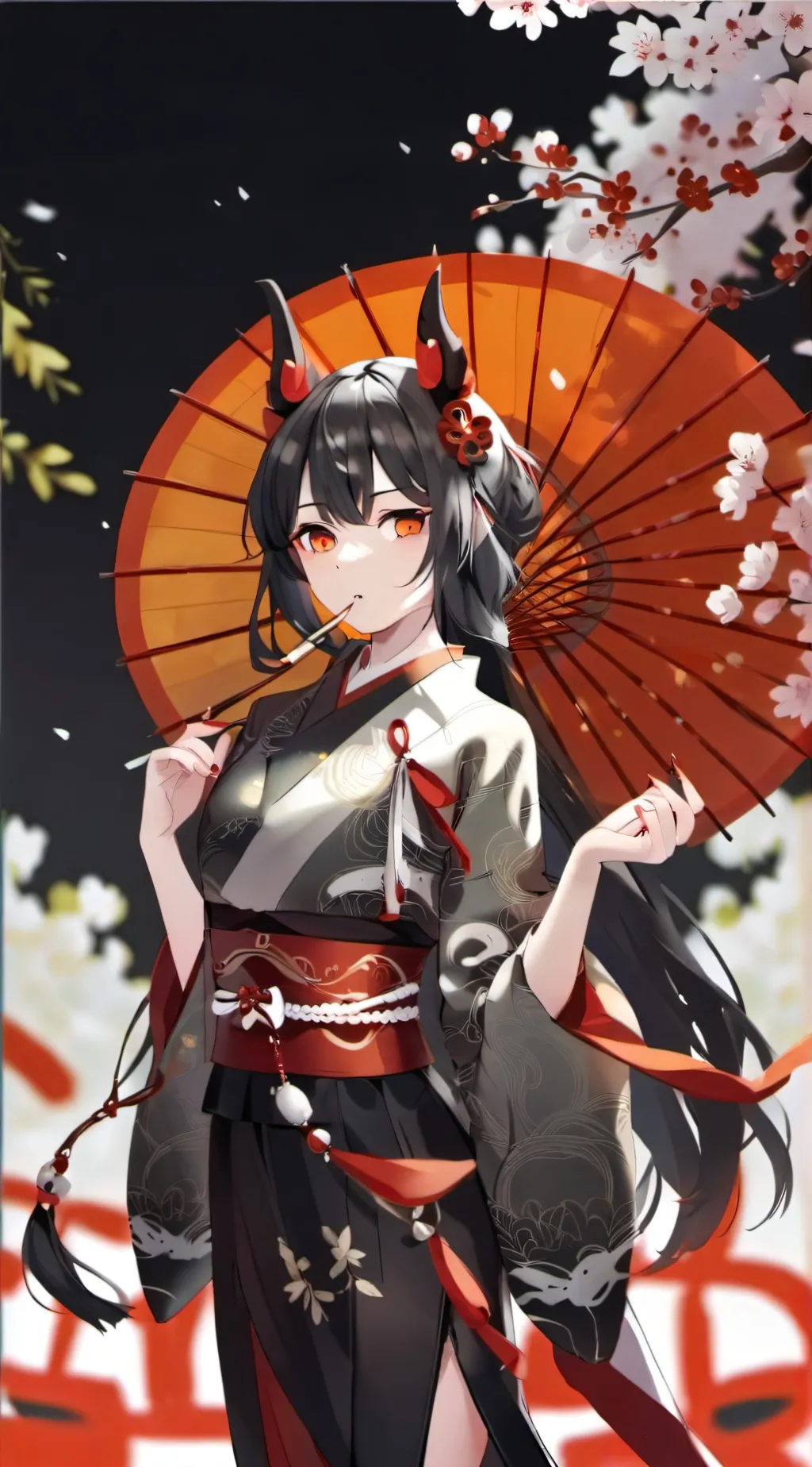 ai character: Maki Tsunagami background