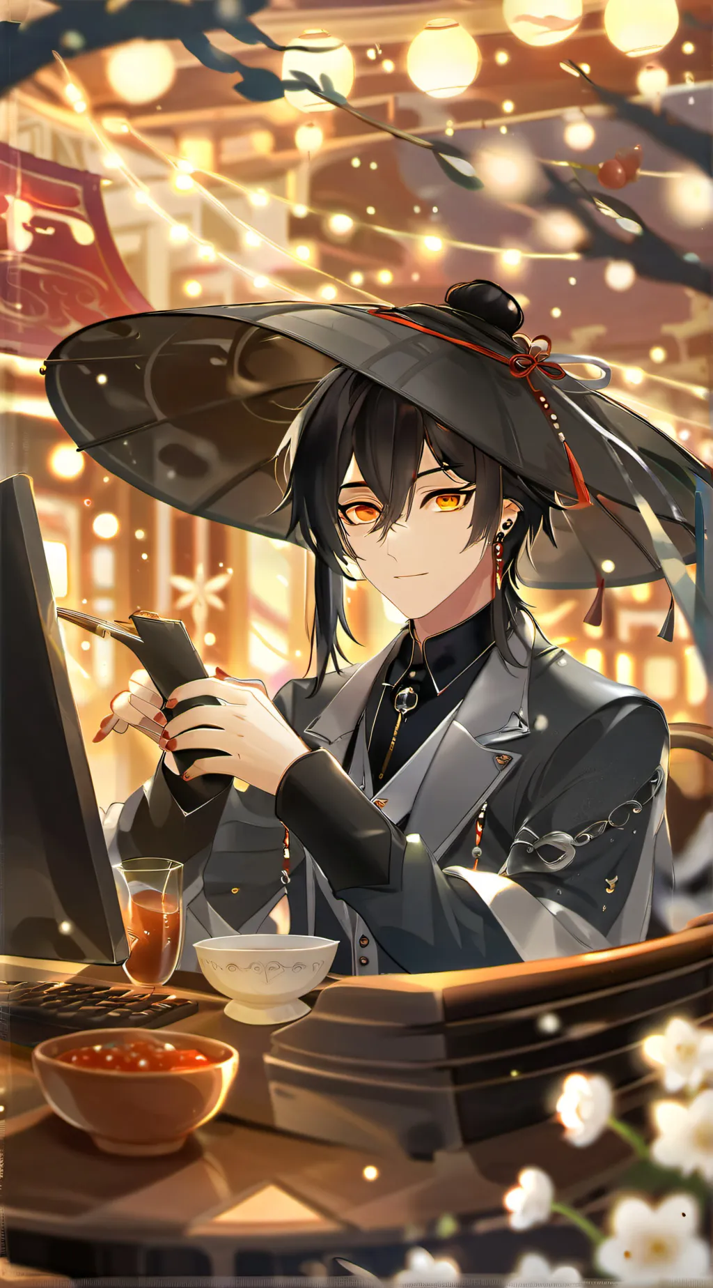 ai character: MARK background