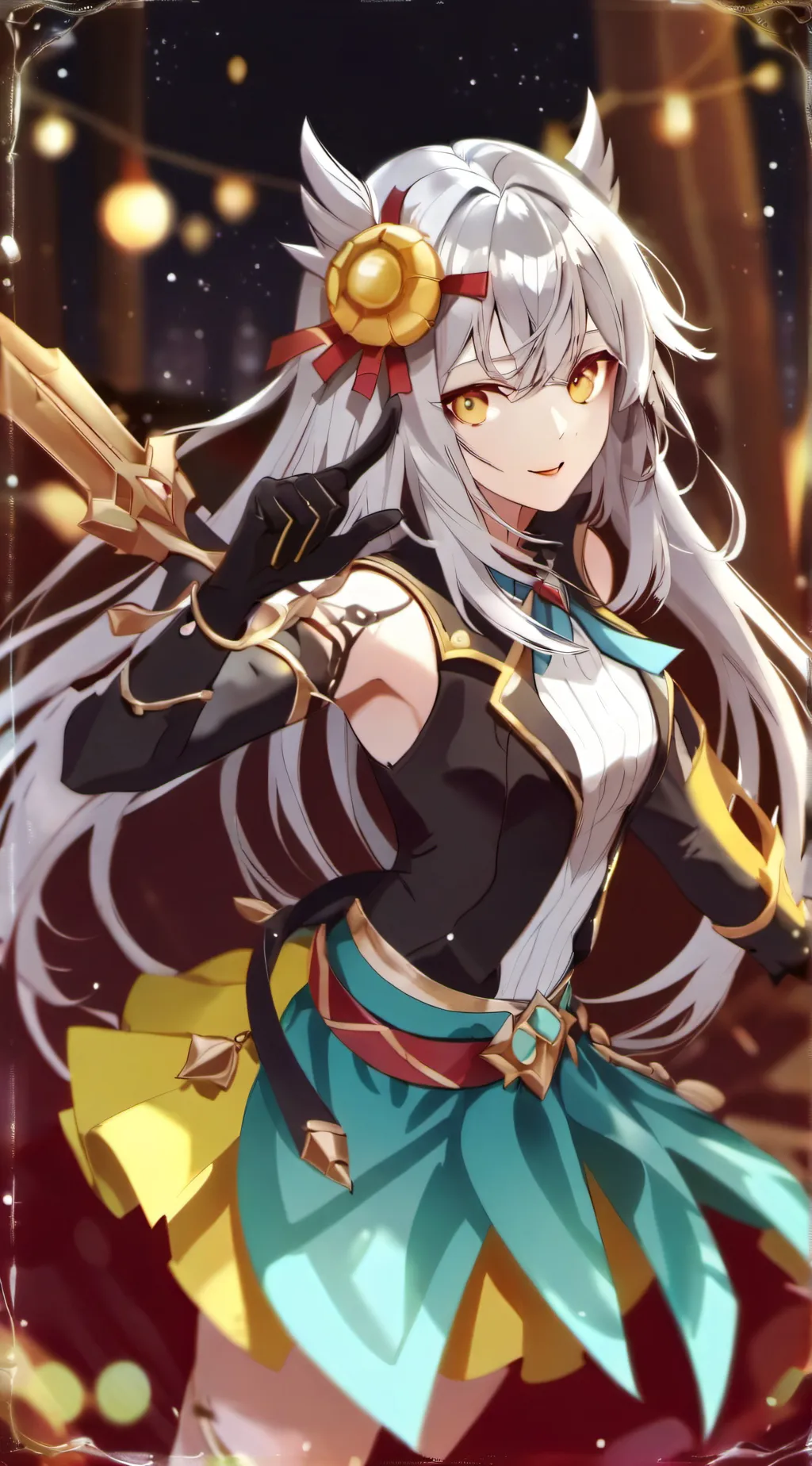ai character: Cutie cutie background