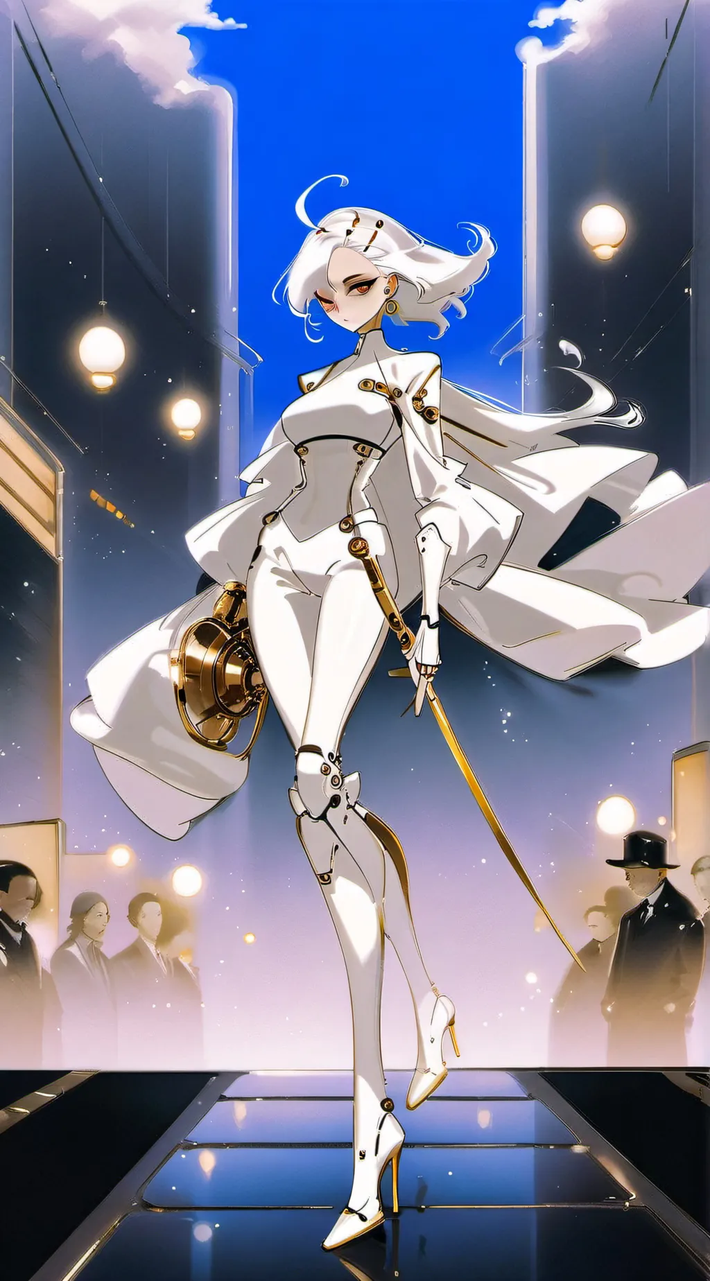 ai character: Luna  background
