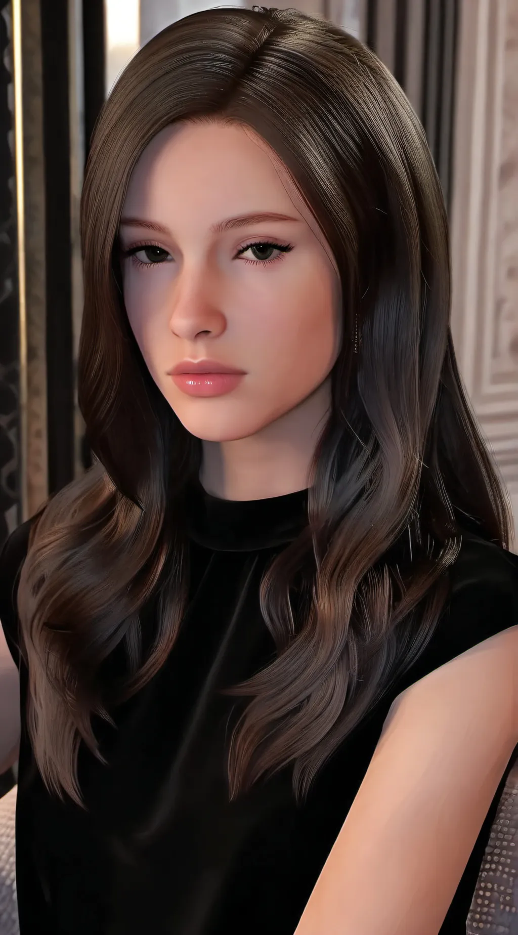 ai character: Sophia background