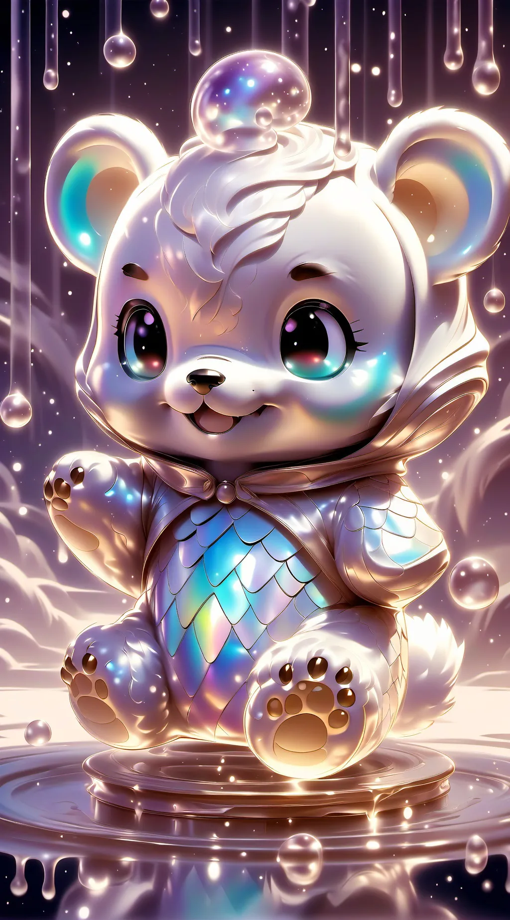 ai character: Winnie The Pooh background