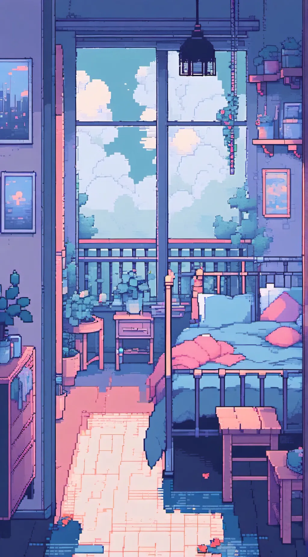 ai character: dp sleepover background