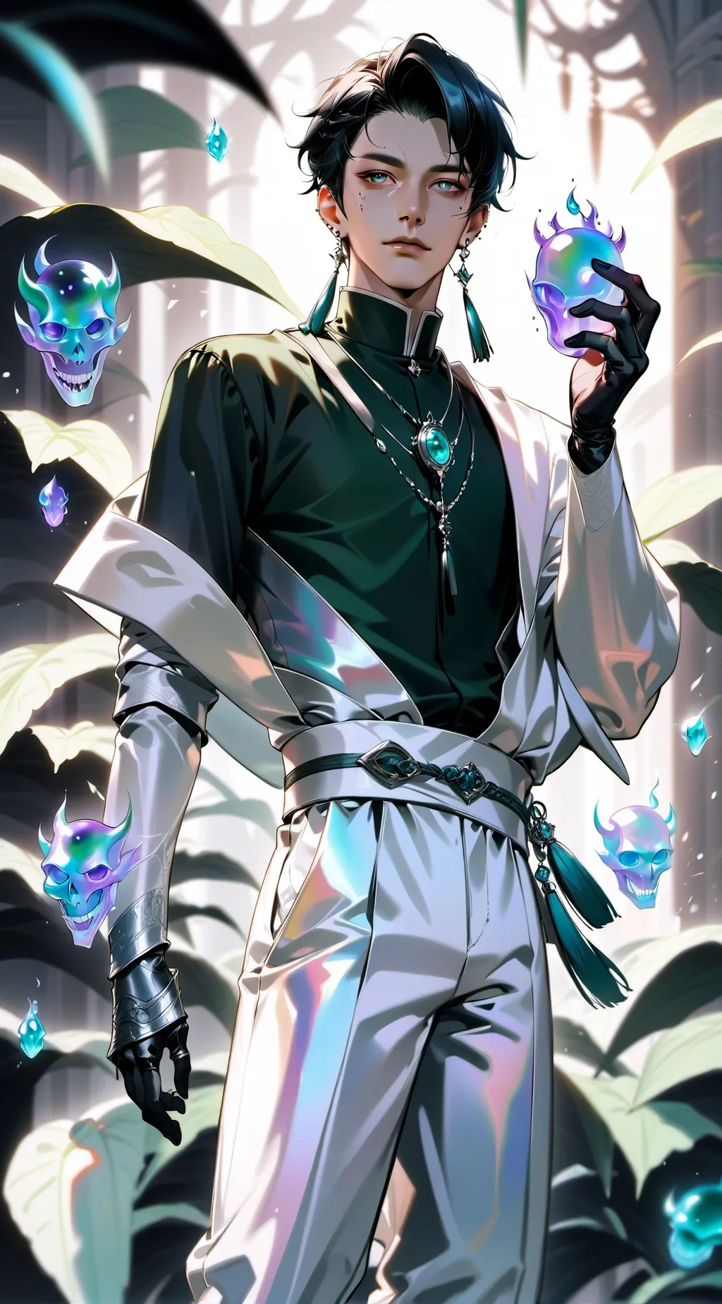 ai character: Zackary  background