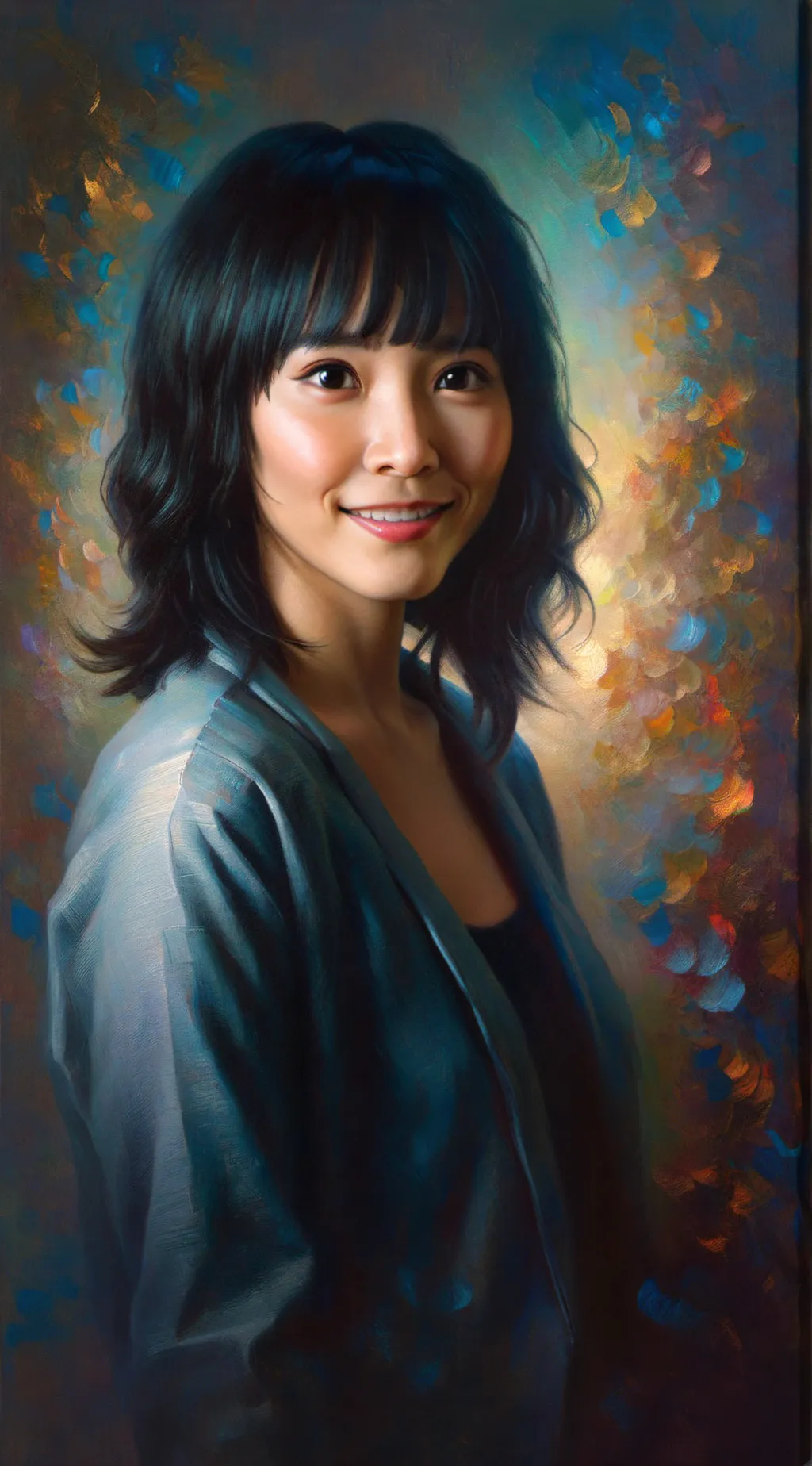 ai character: Minnie Vega background