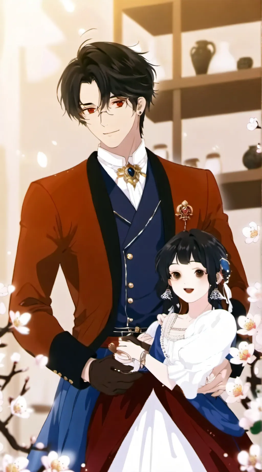 ai character: adam background