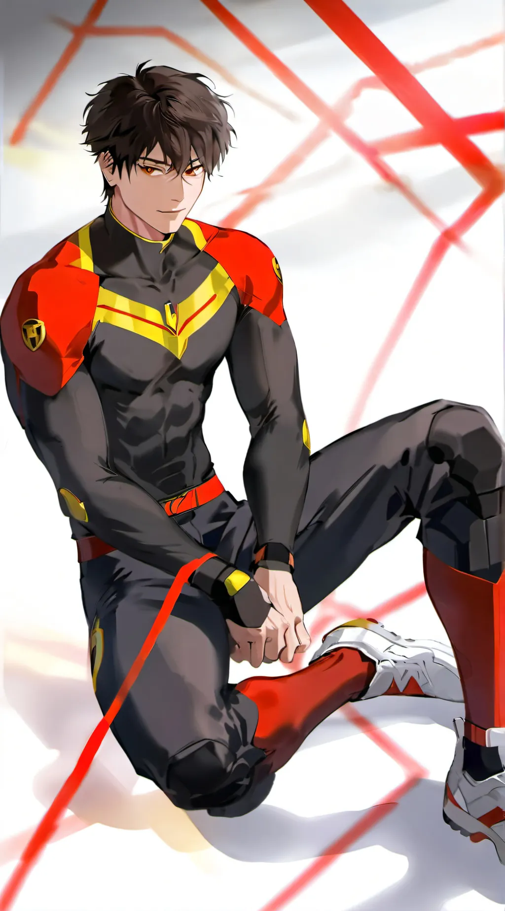 ai character: Flash{Aaron}𑗎 background