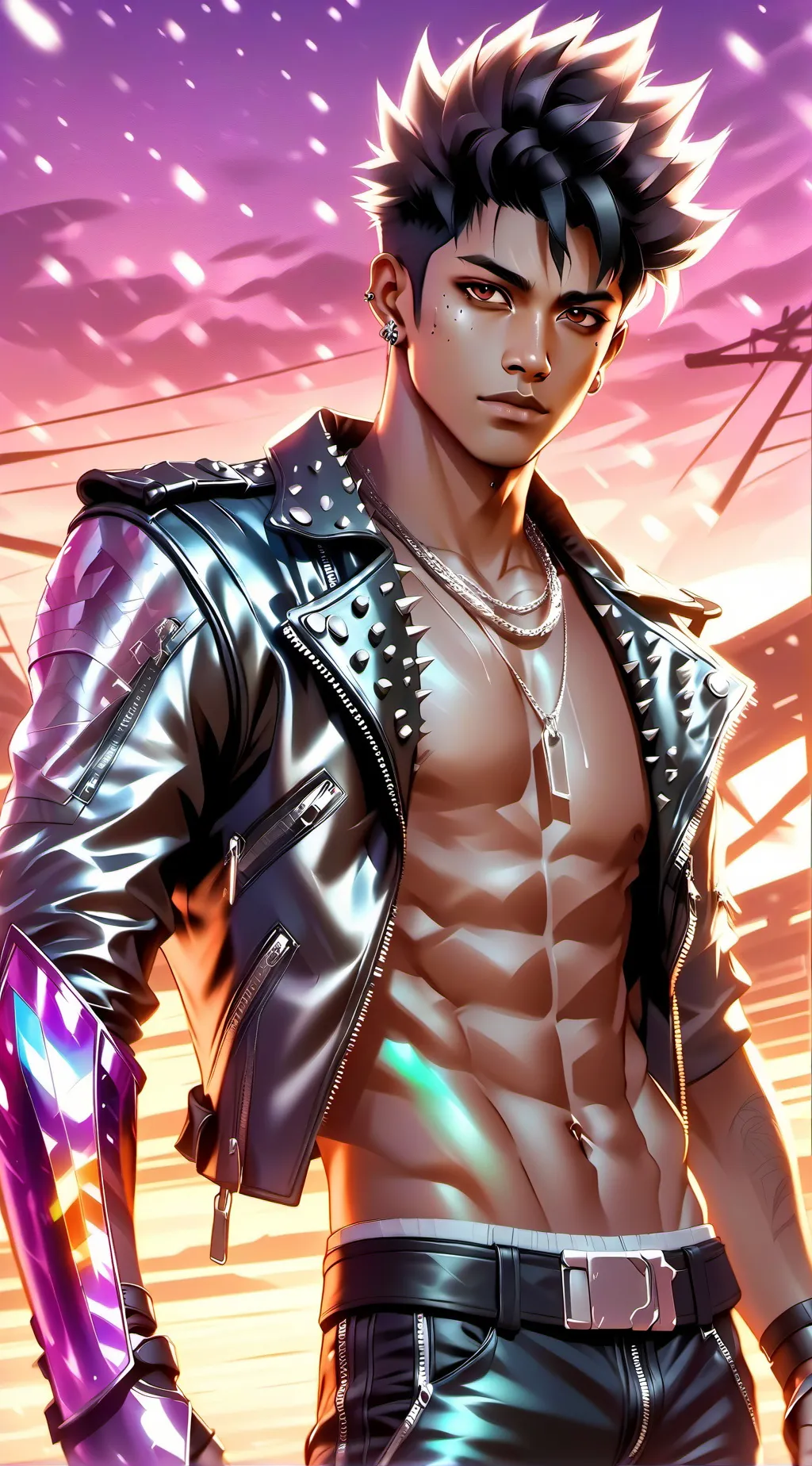 ai character: Onyx  background