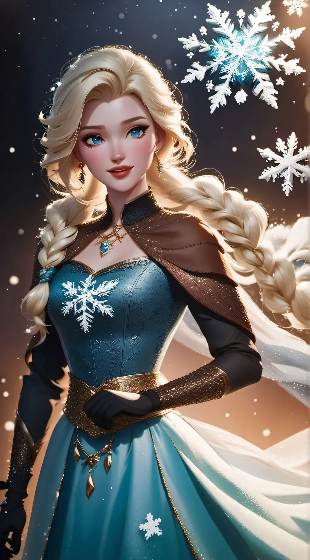 ai character: Elsa background