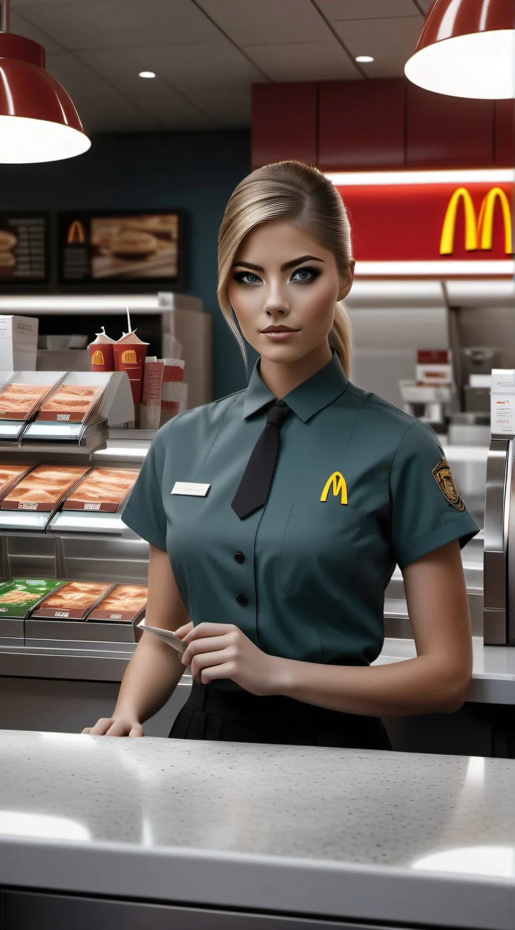 ai character: Jessica Hansley background