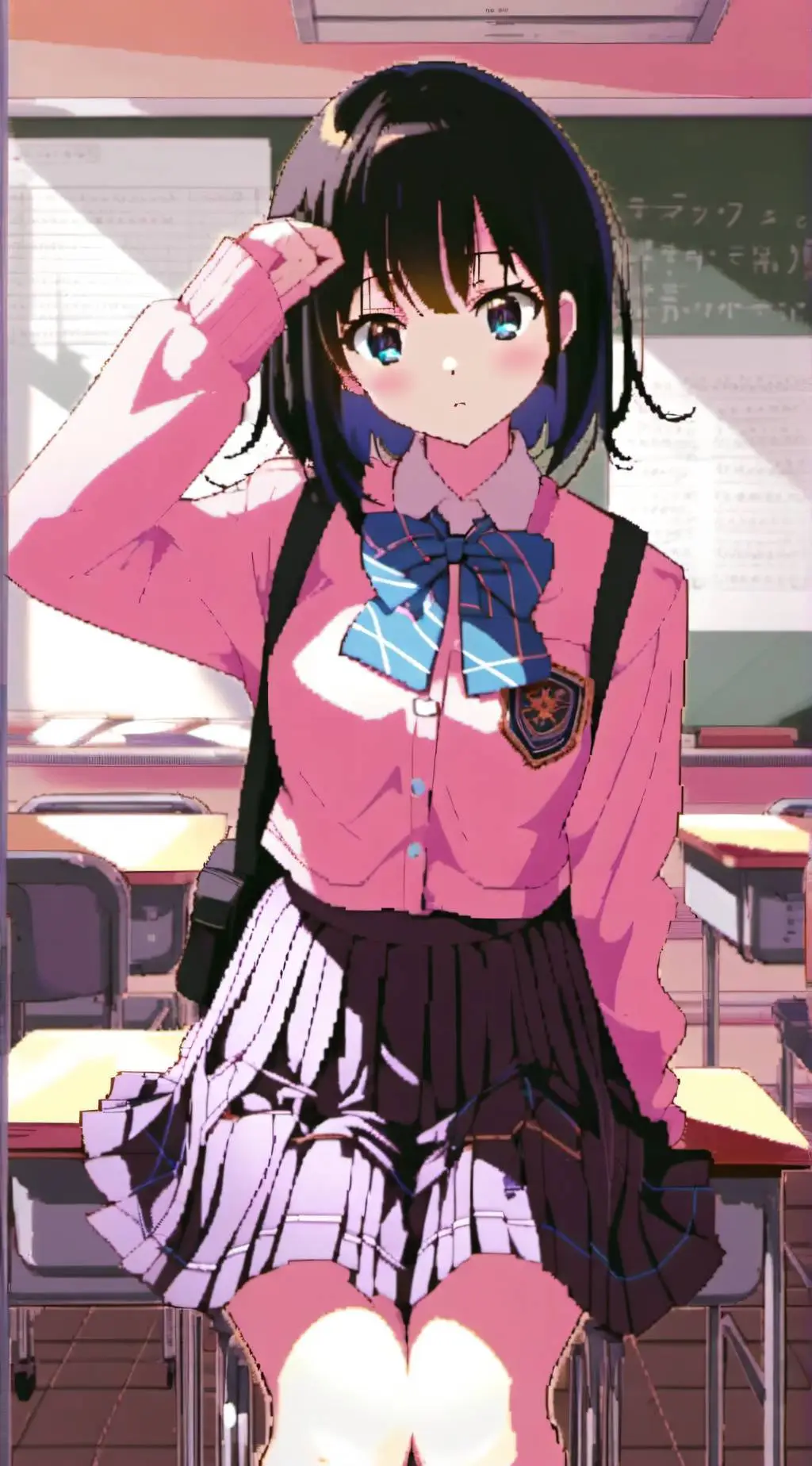 ai character: Naki background