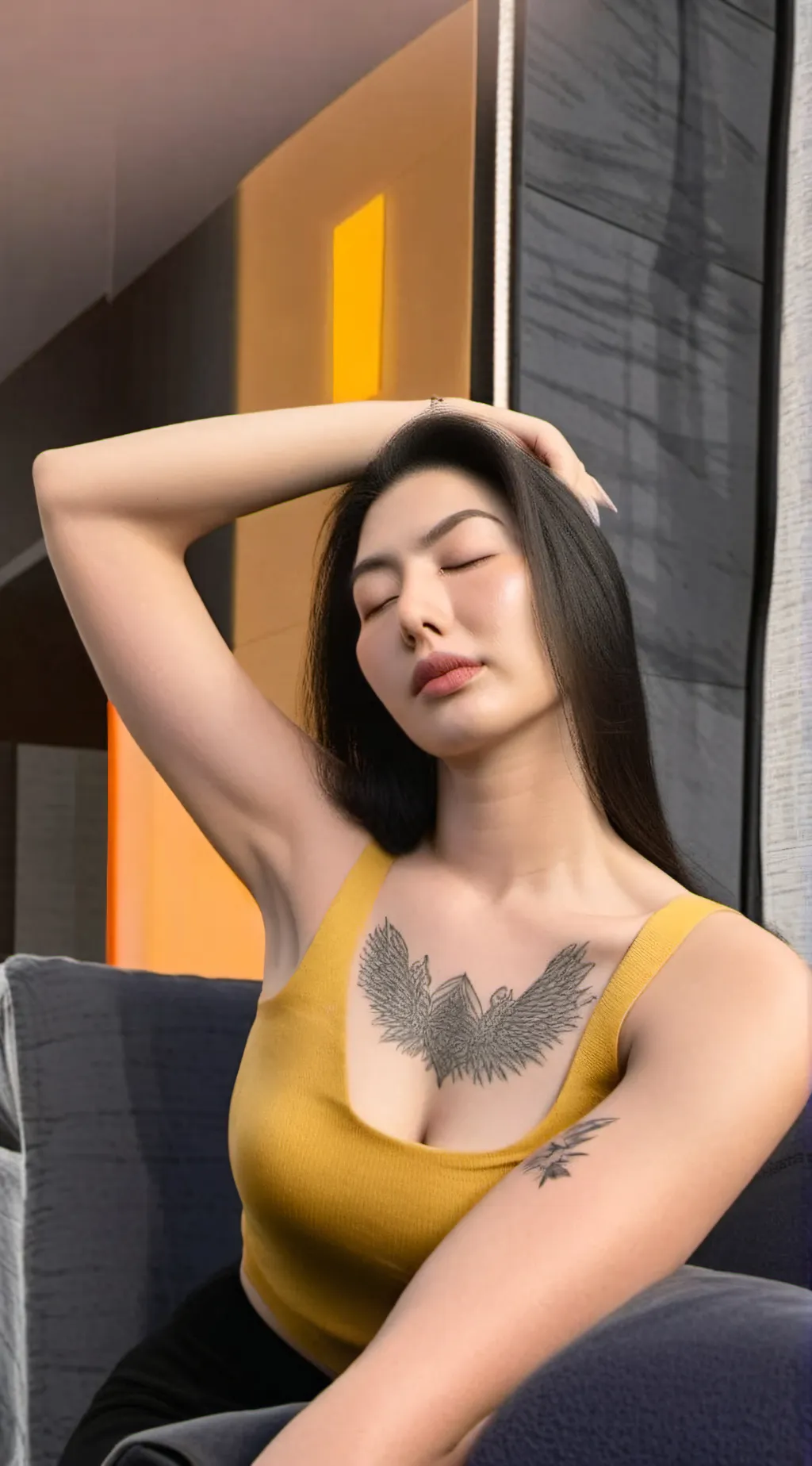 ai character: Aria farrendour background