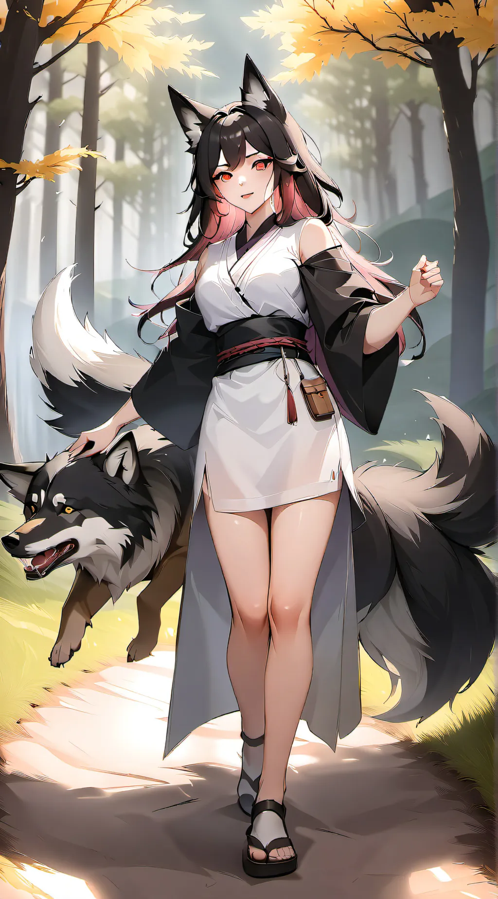 ai character: Ella  background