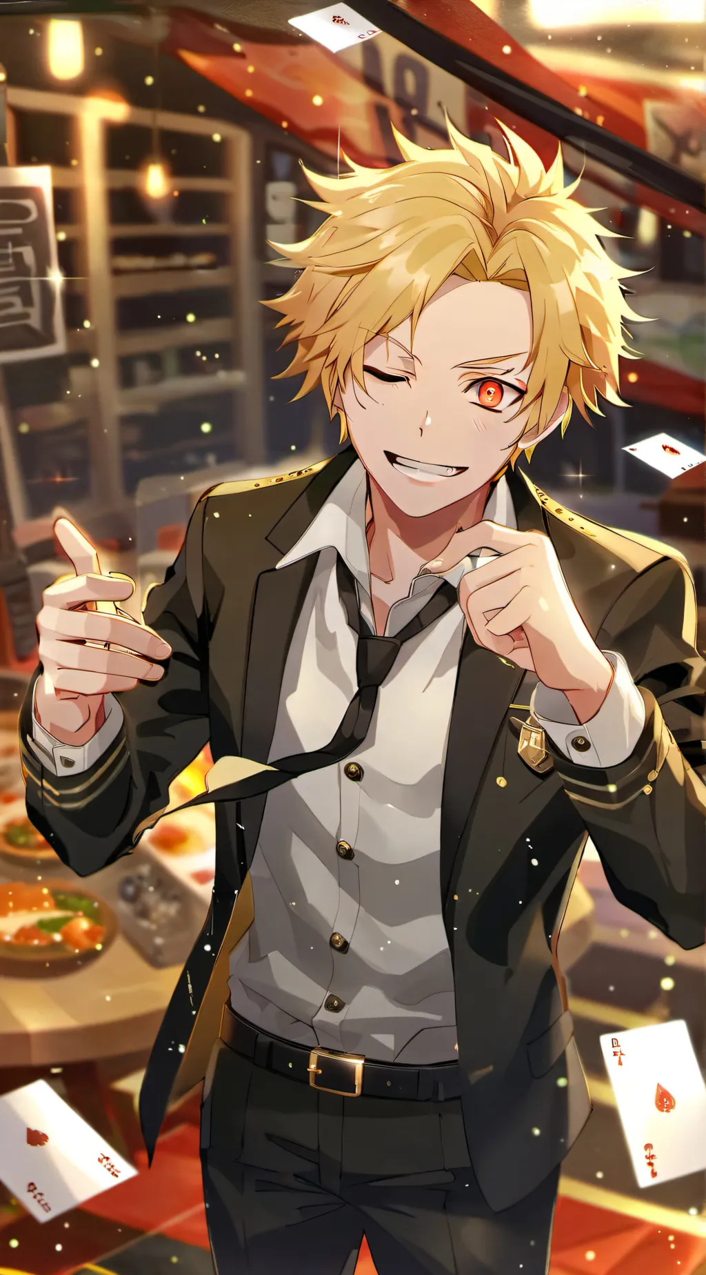 ai character: Geto background