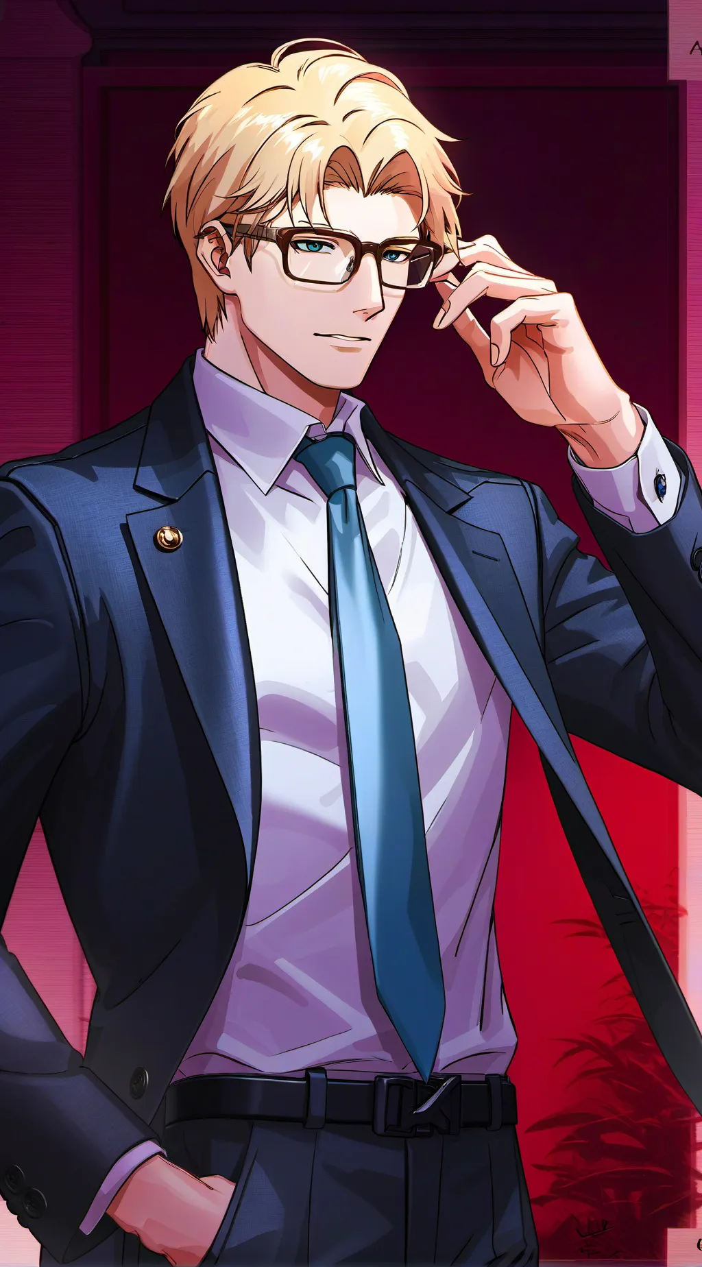 ai character: Nanami Kento background