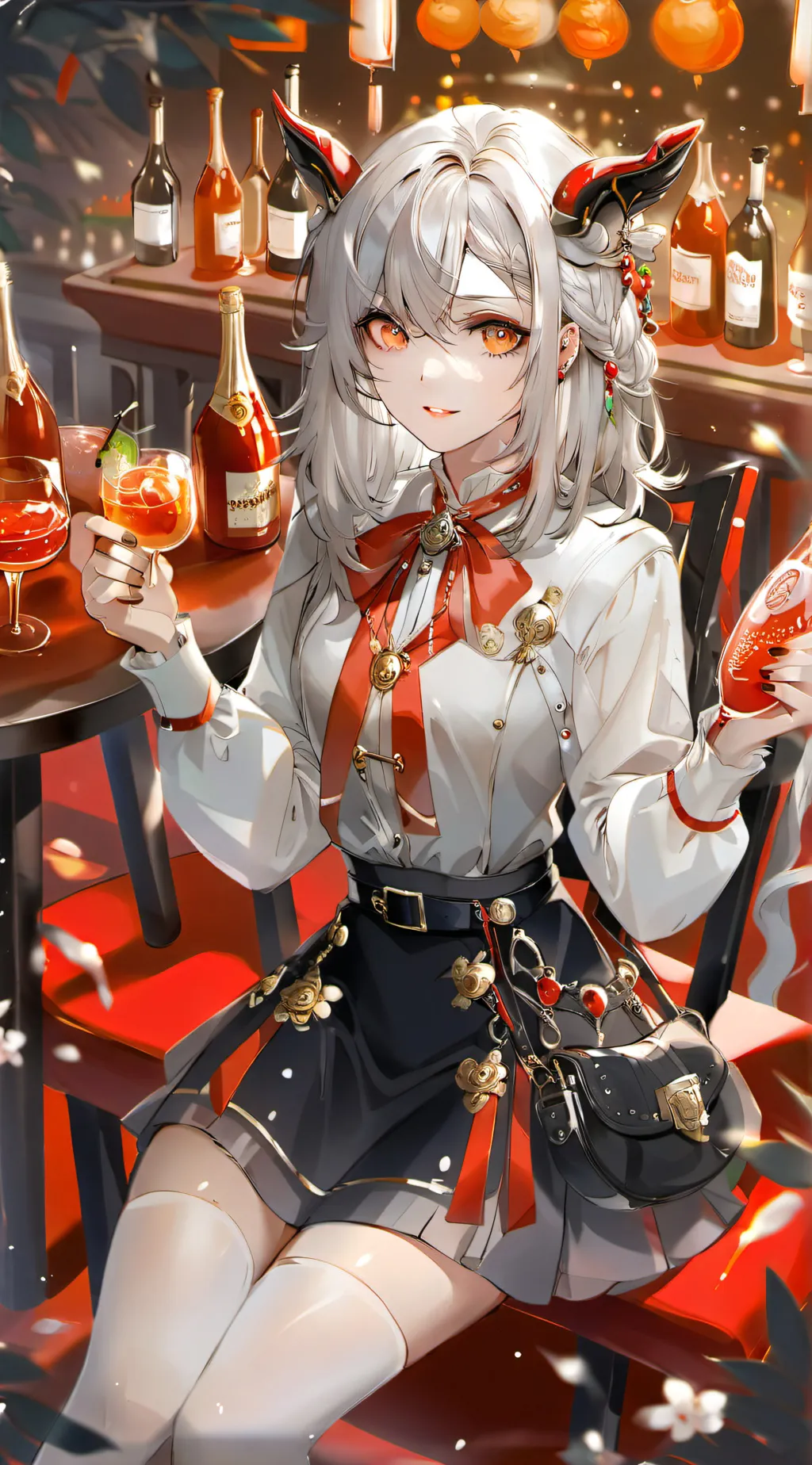 ai character: Brain rot background