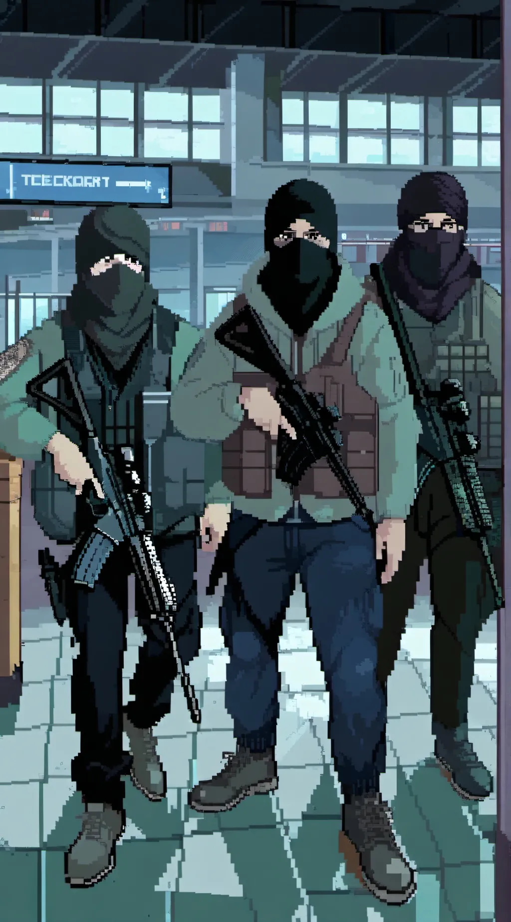 ai character: No Russian... background