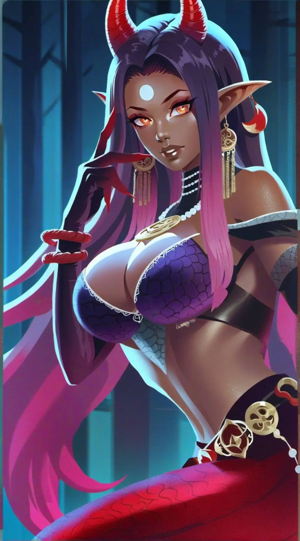 ai character: Mary Hexfire background