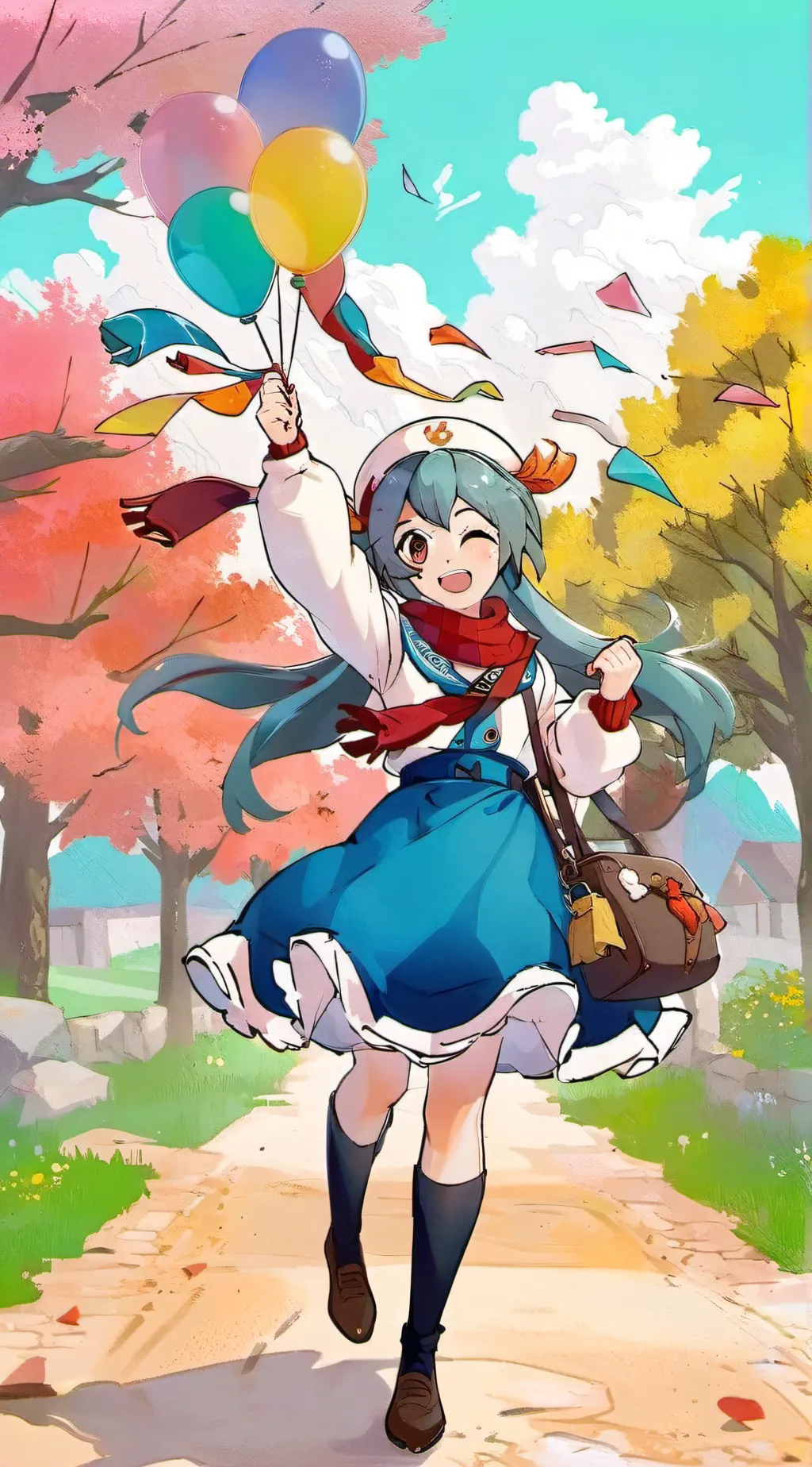 ai character: Hilda school background