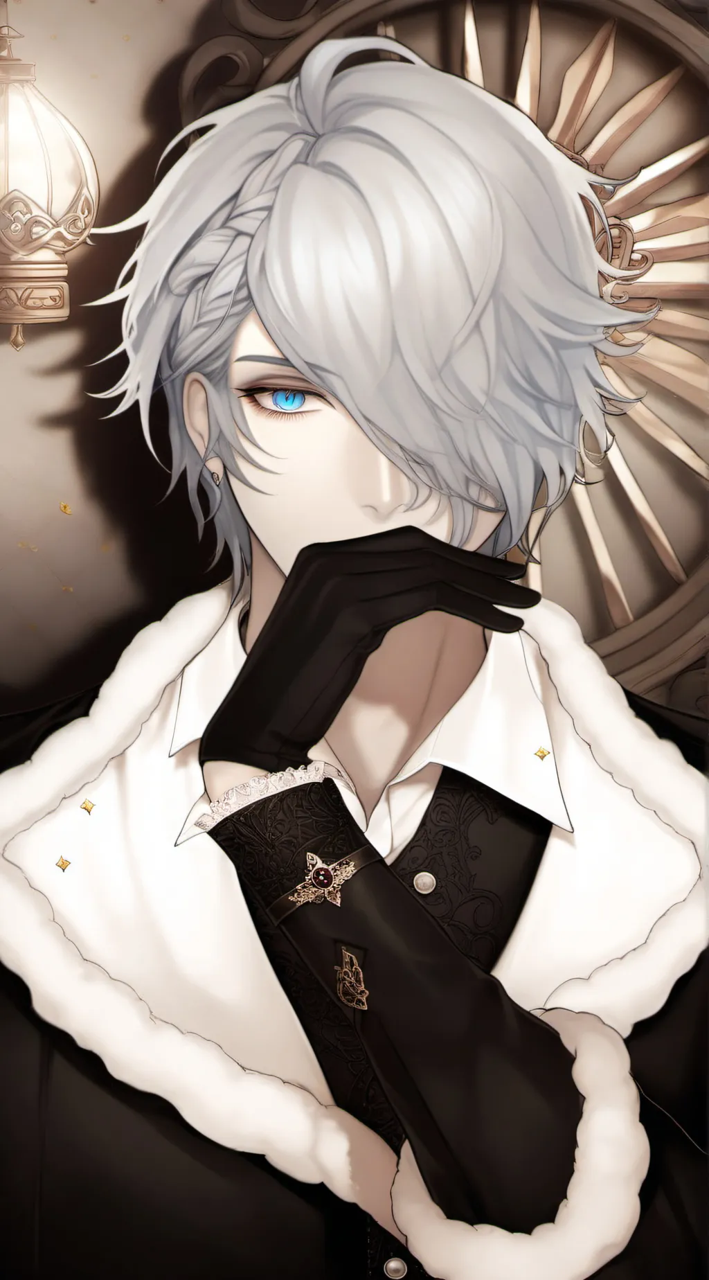ai character: °• Zexion •° background