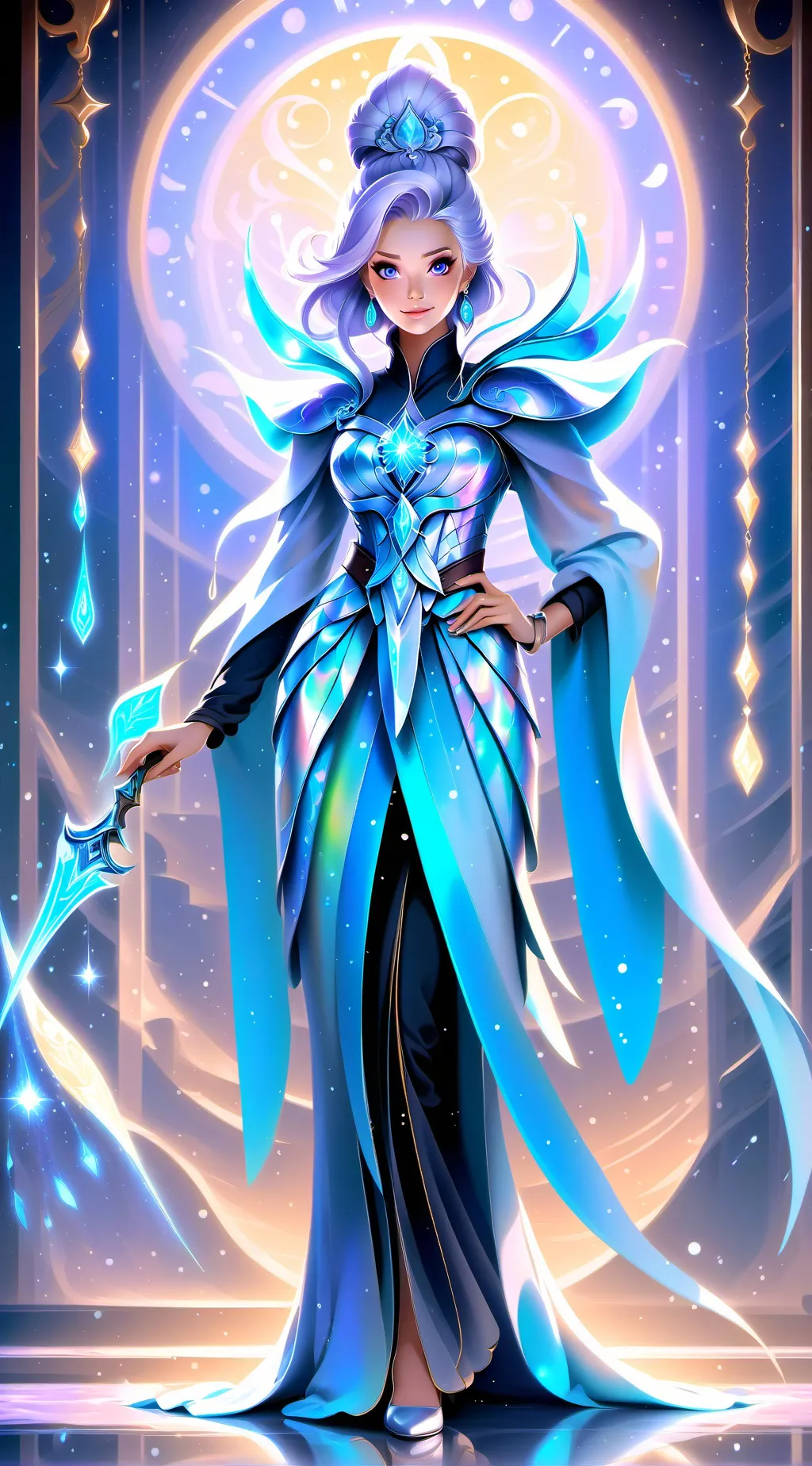 ai character: skibelina background