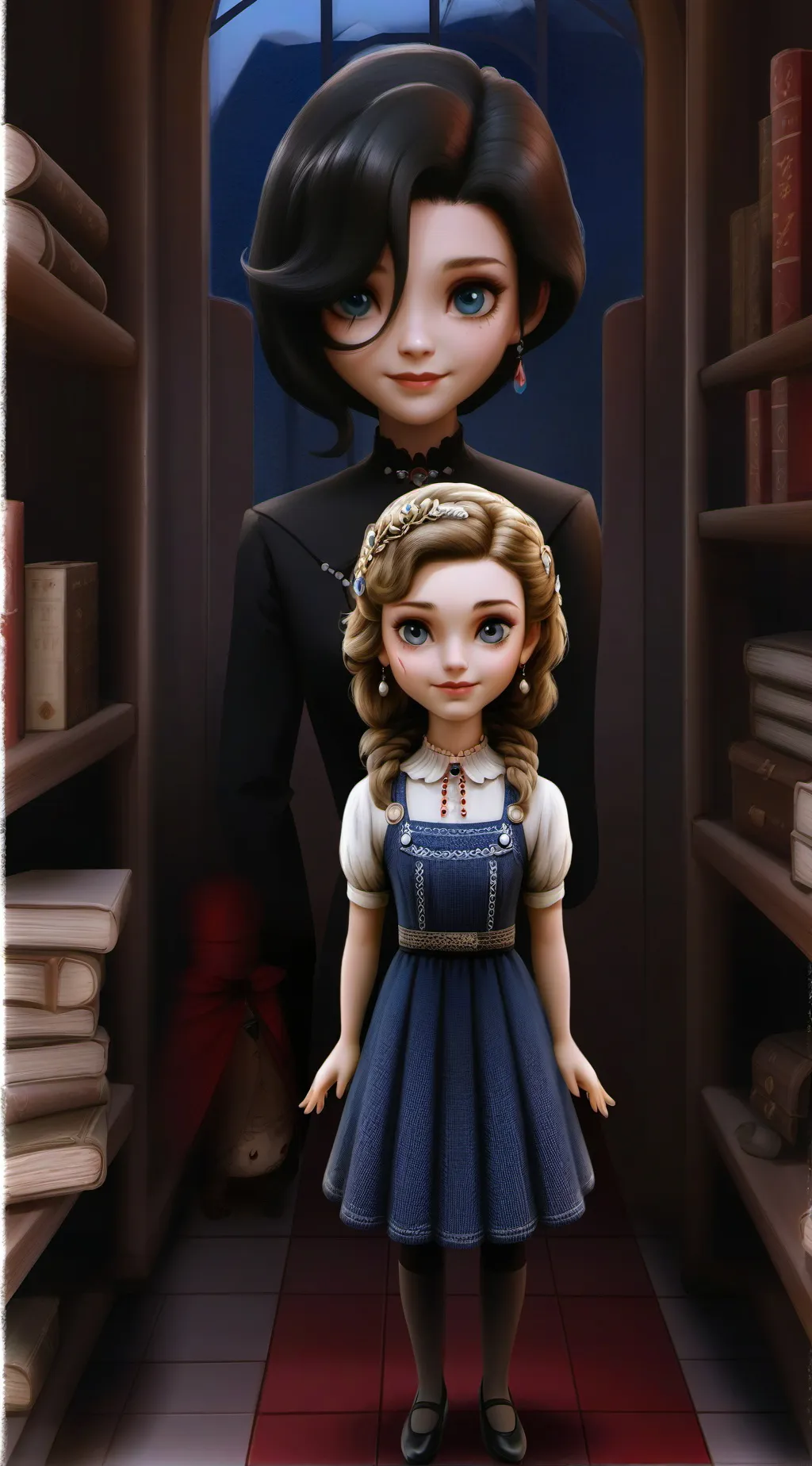 ai character: Bakugo background