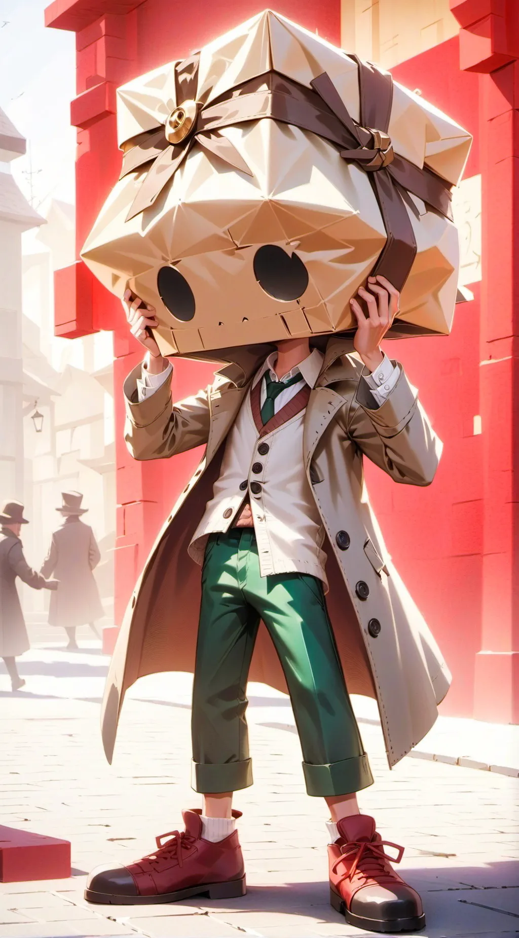 ai character: Mono background