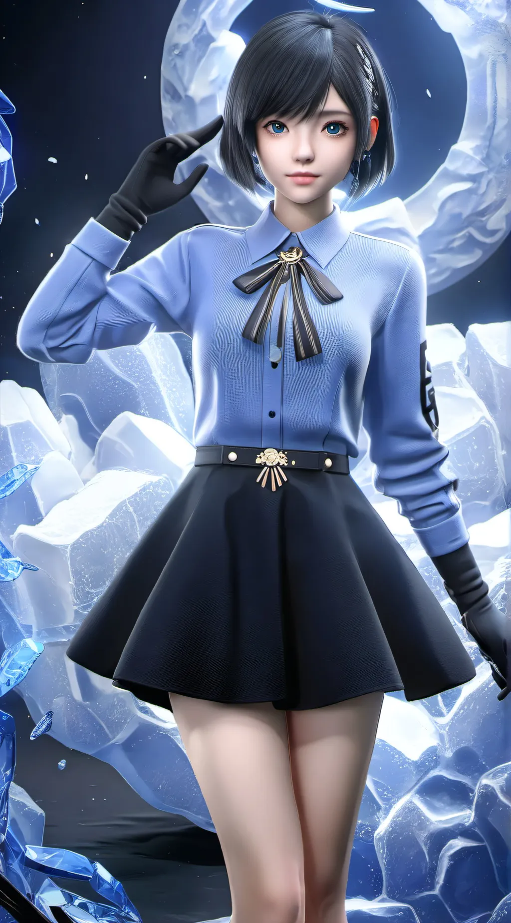 ai character: Gang background