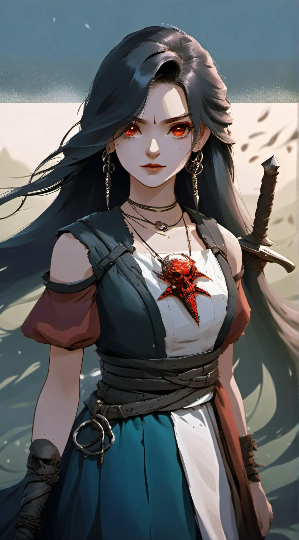 ai character: celeste background
