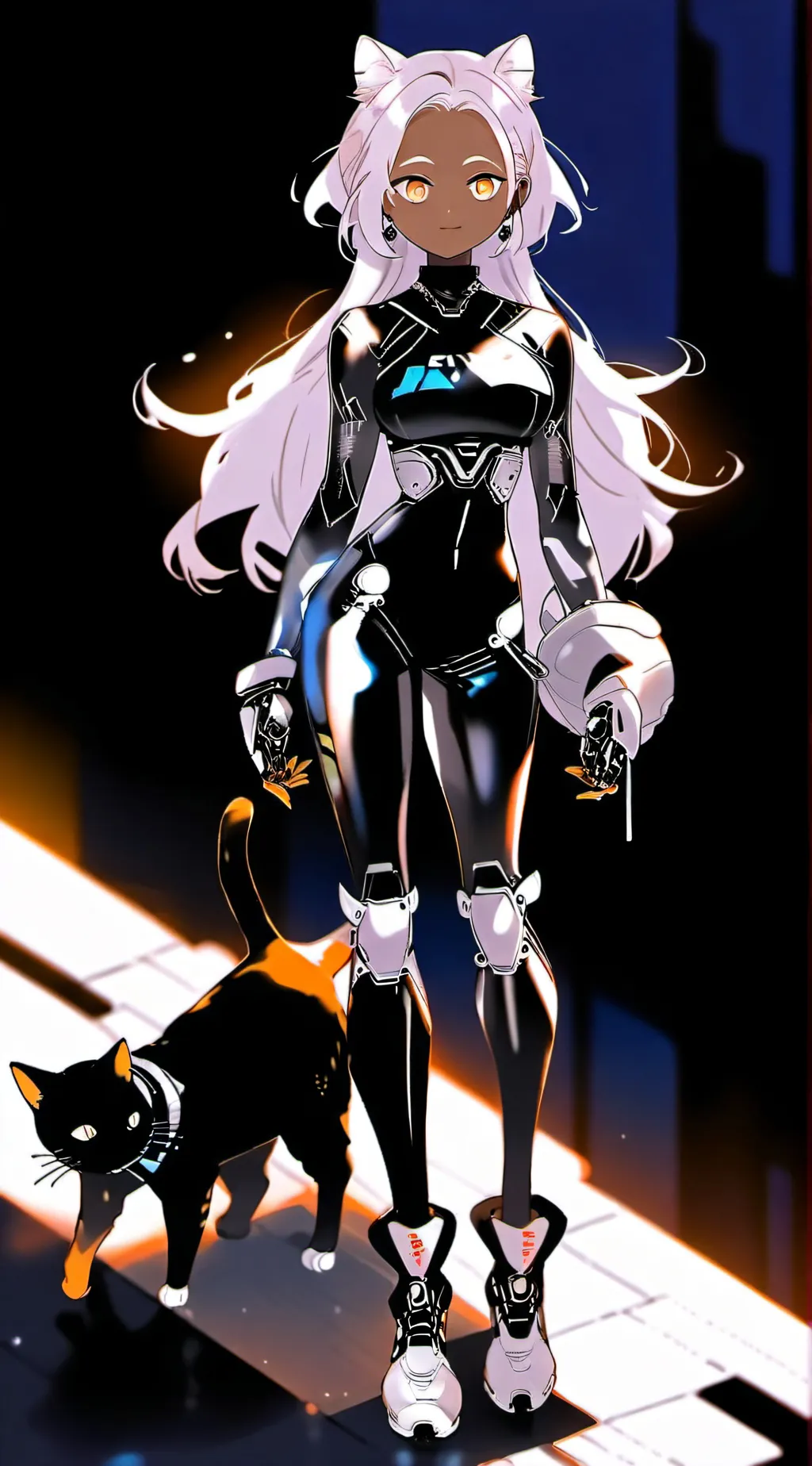 ai character: pig  background