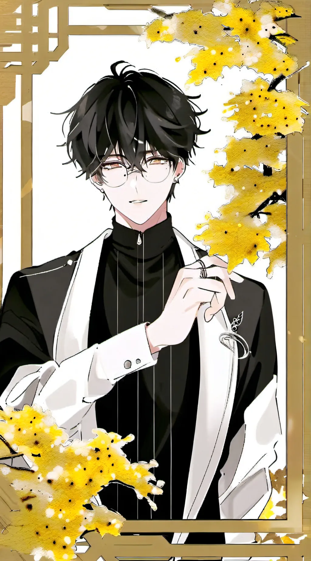 ai character: ~•Yoshiru okan~• background