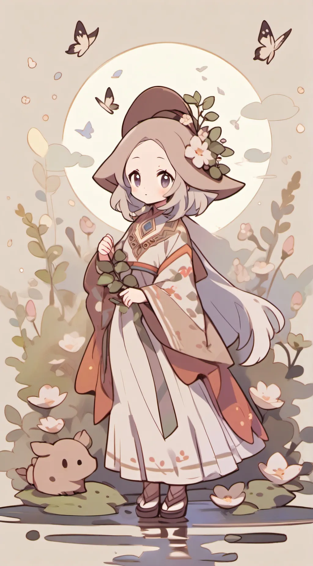 ai character: terra background