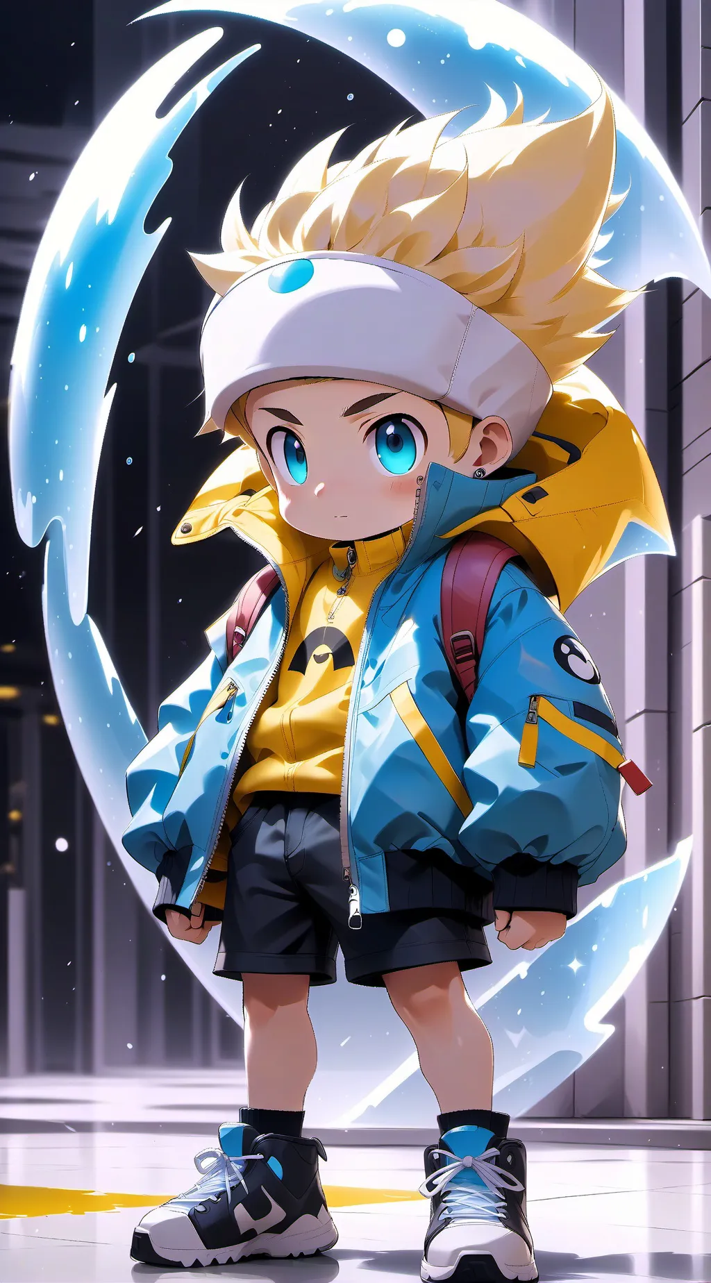 ai character: KC and BB prank HH background