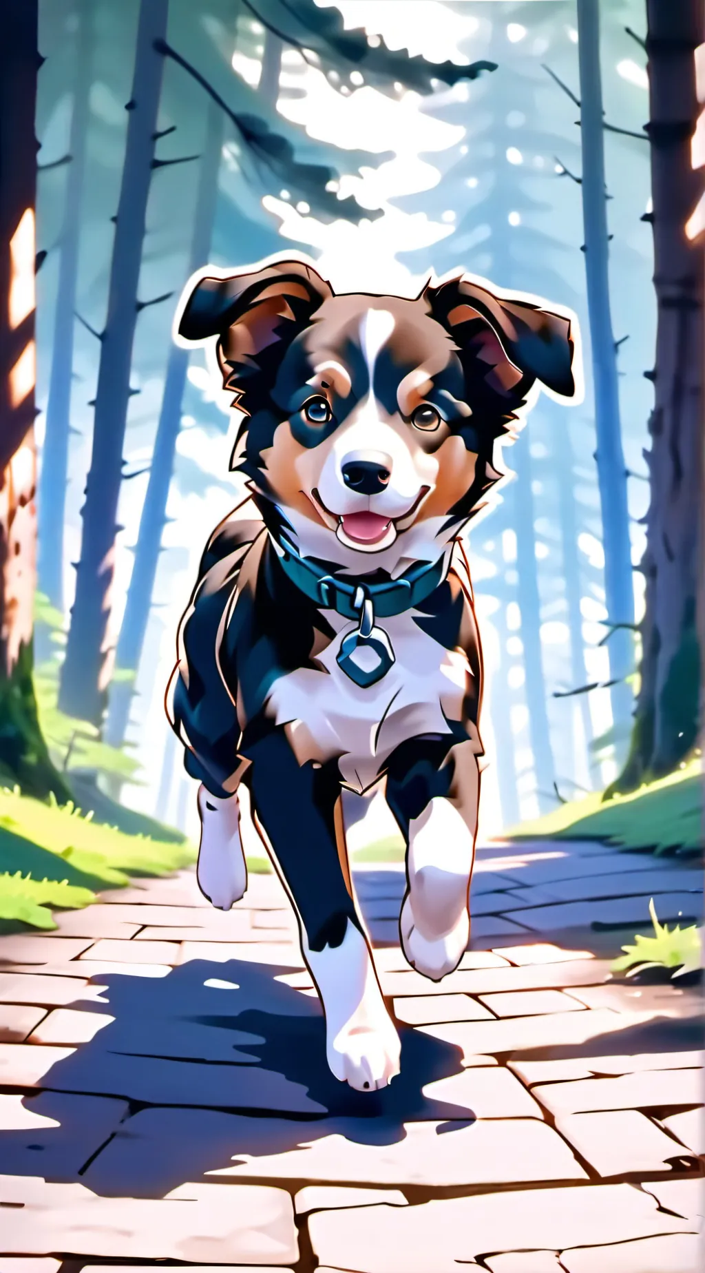 ai character: Crumble background