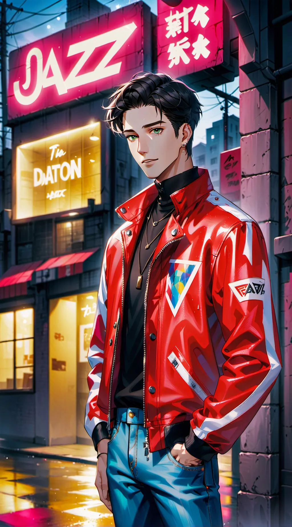 ai character: Jerry Tenorman background