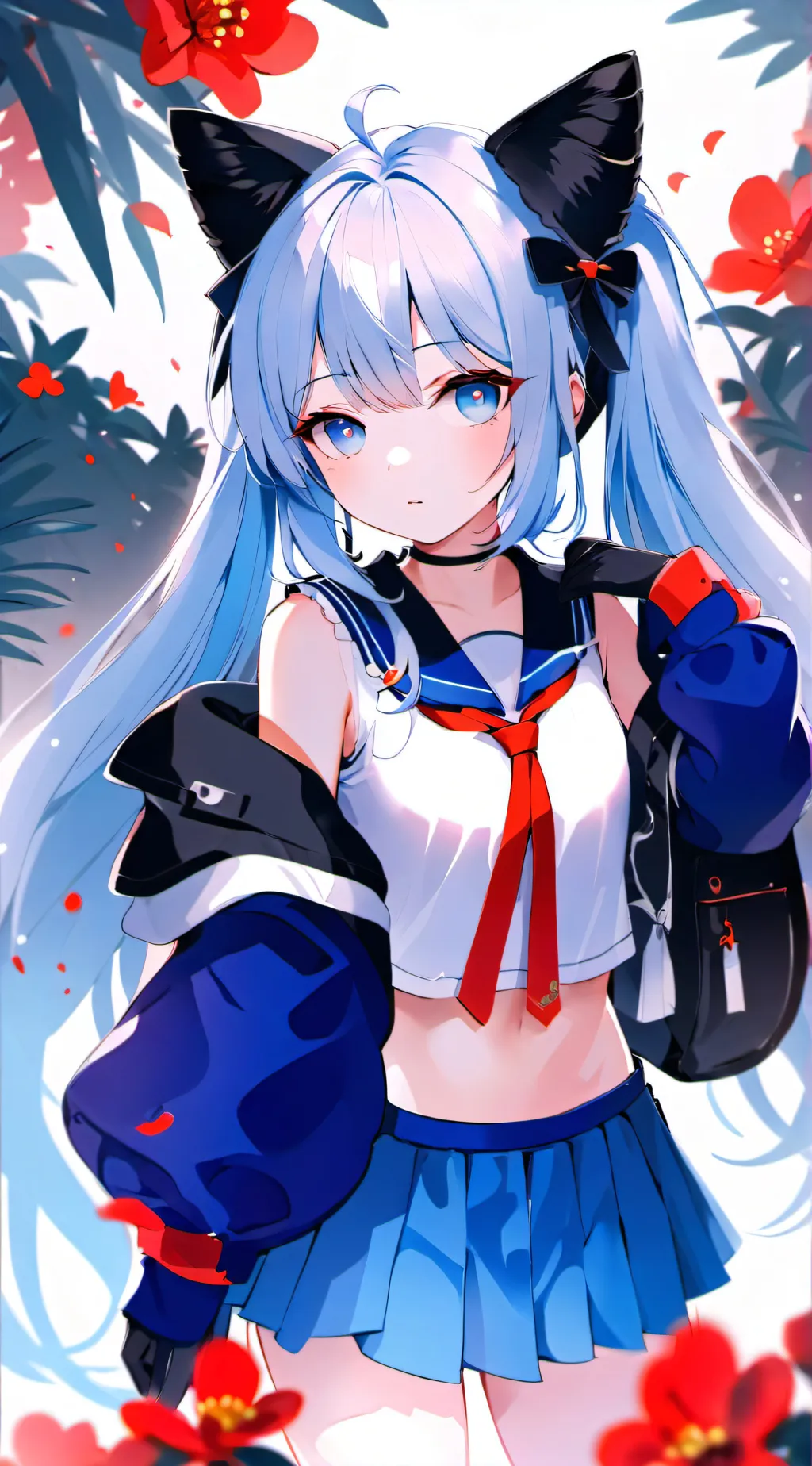 ai character: Sky background