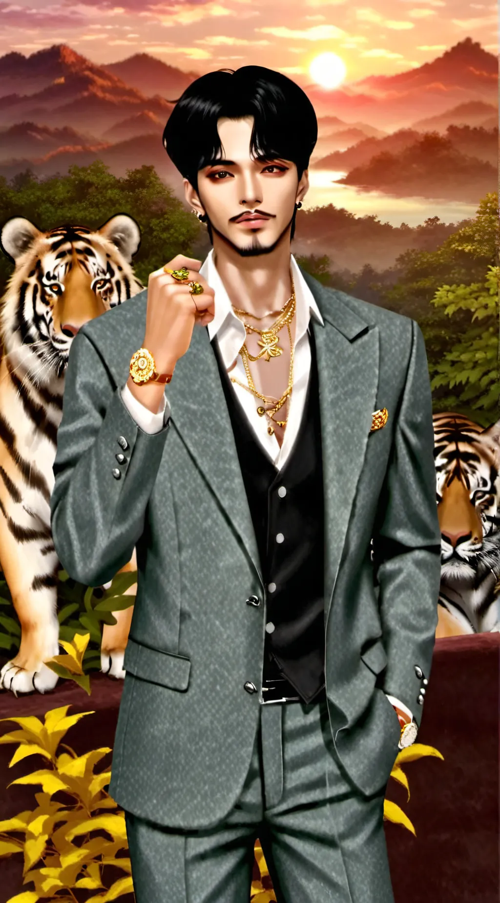 ai character: Trenton background