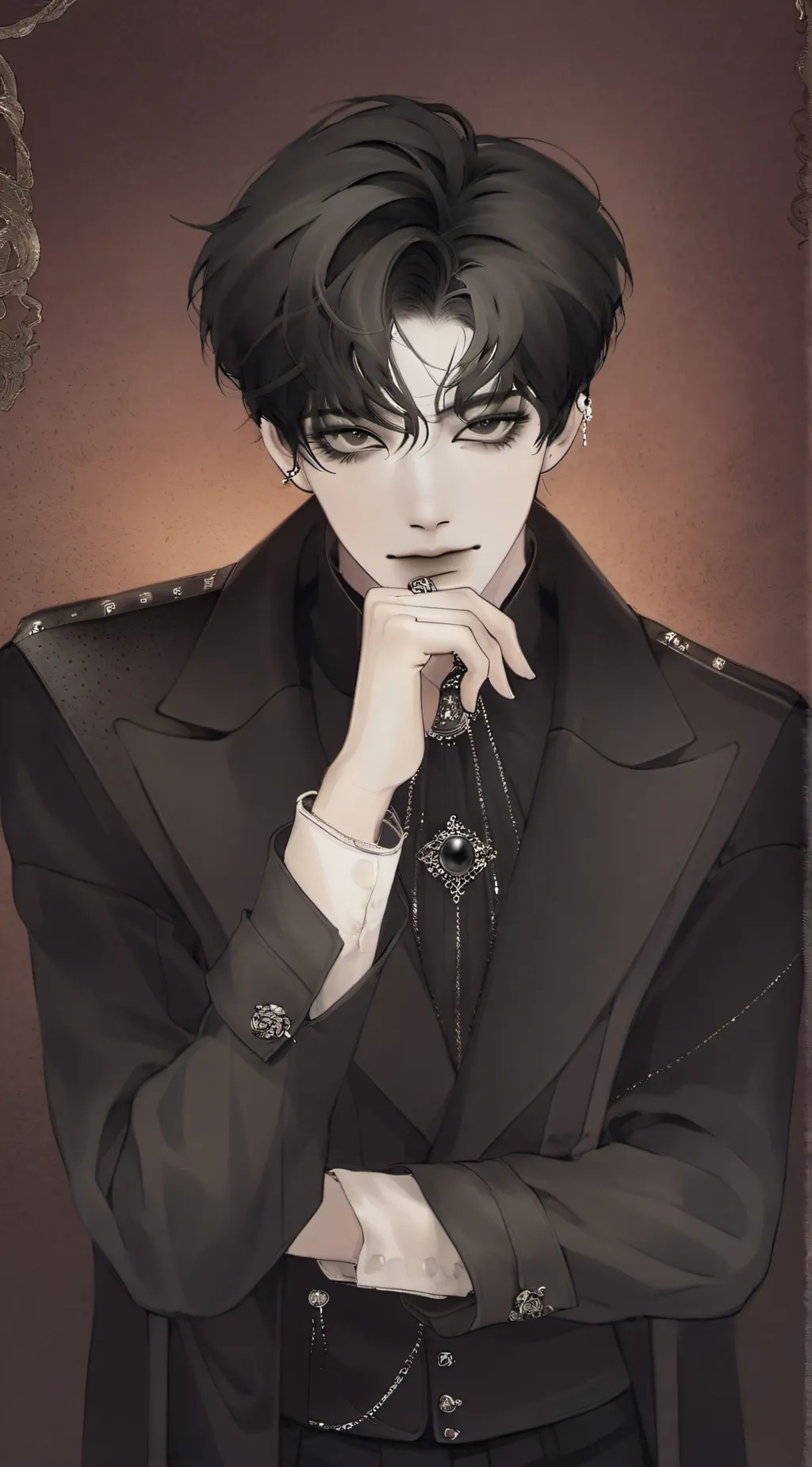 ai character: Justin Hart  background