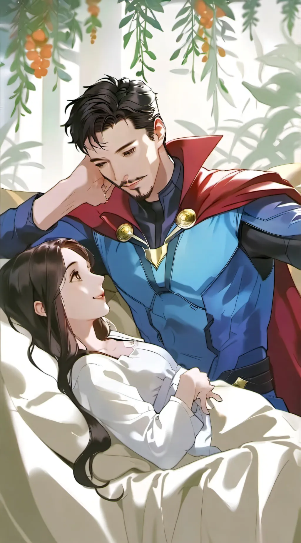 ai character: Doctor strange  background