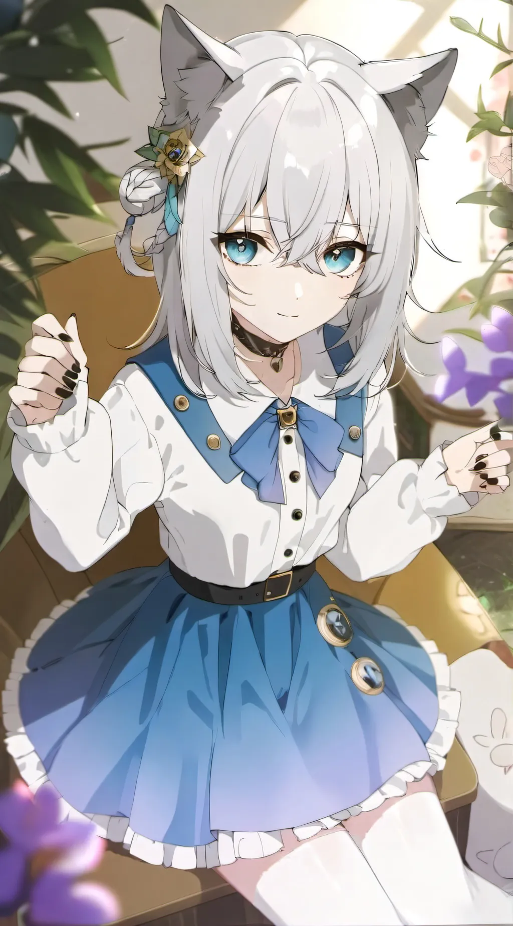 ai character: ⚪•Tofu•⚪ background