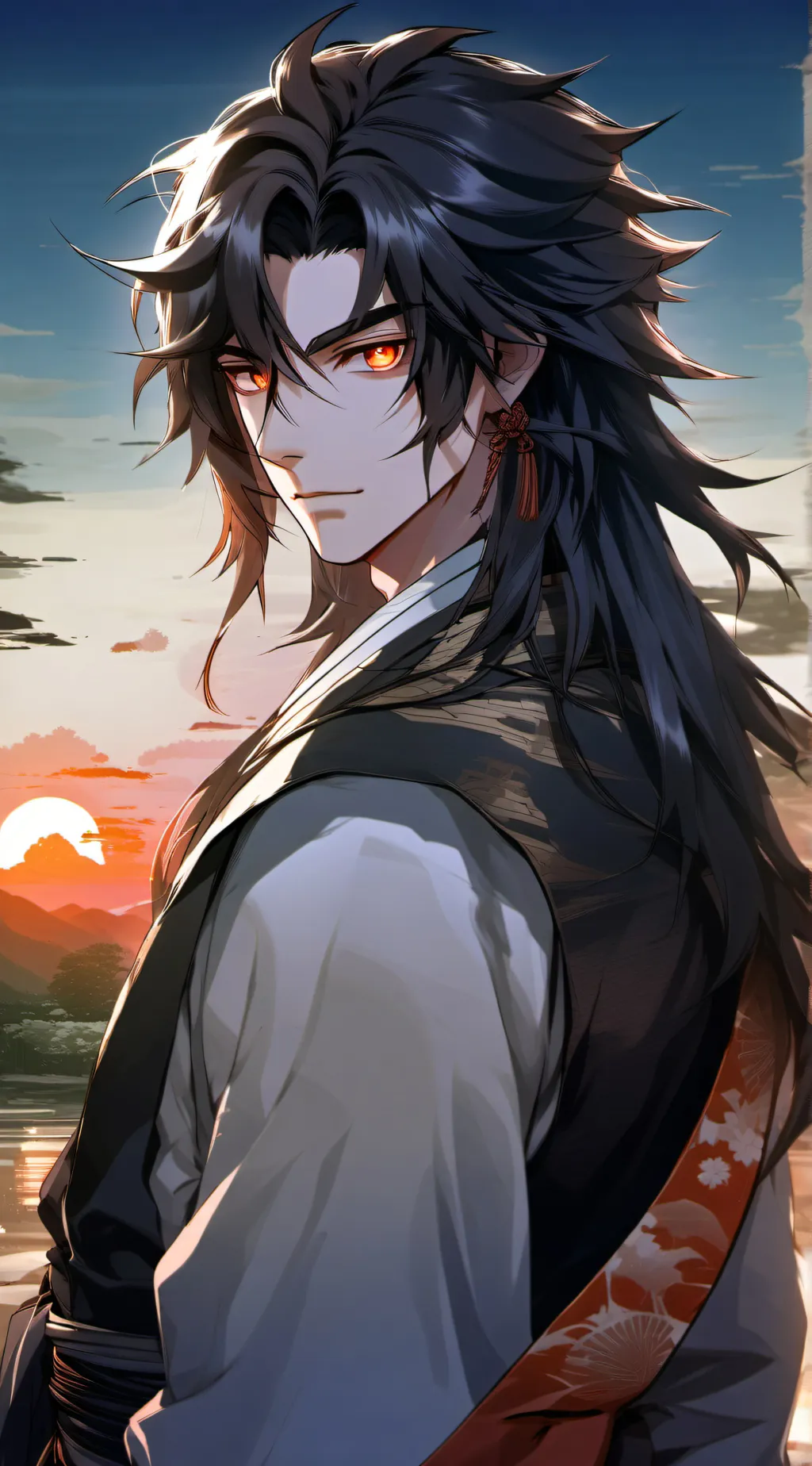 ai character: Lazarus🧛🏻 background