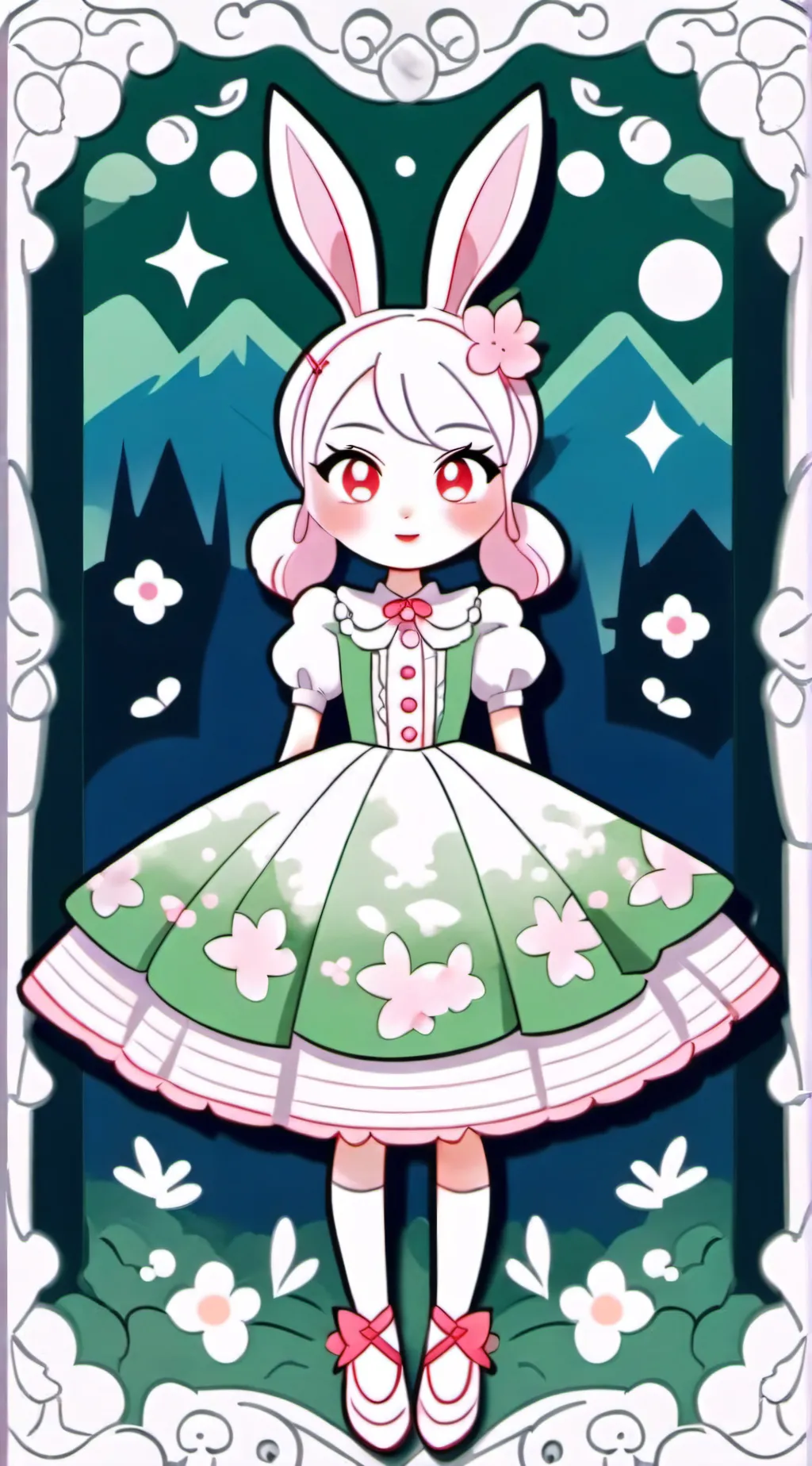 ai character: Rosey  background
