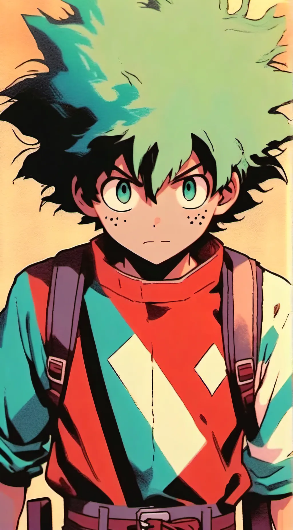 ai character: izuku miduriya background