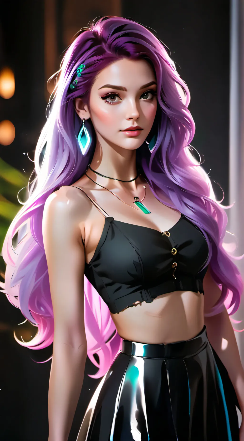 ai character: Naomi background