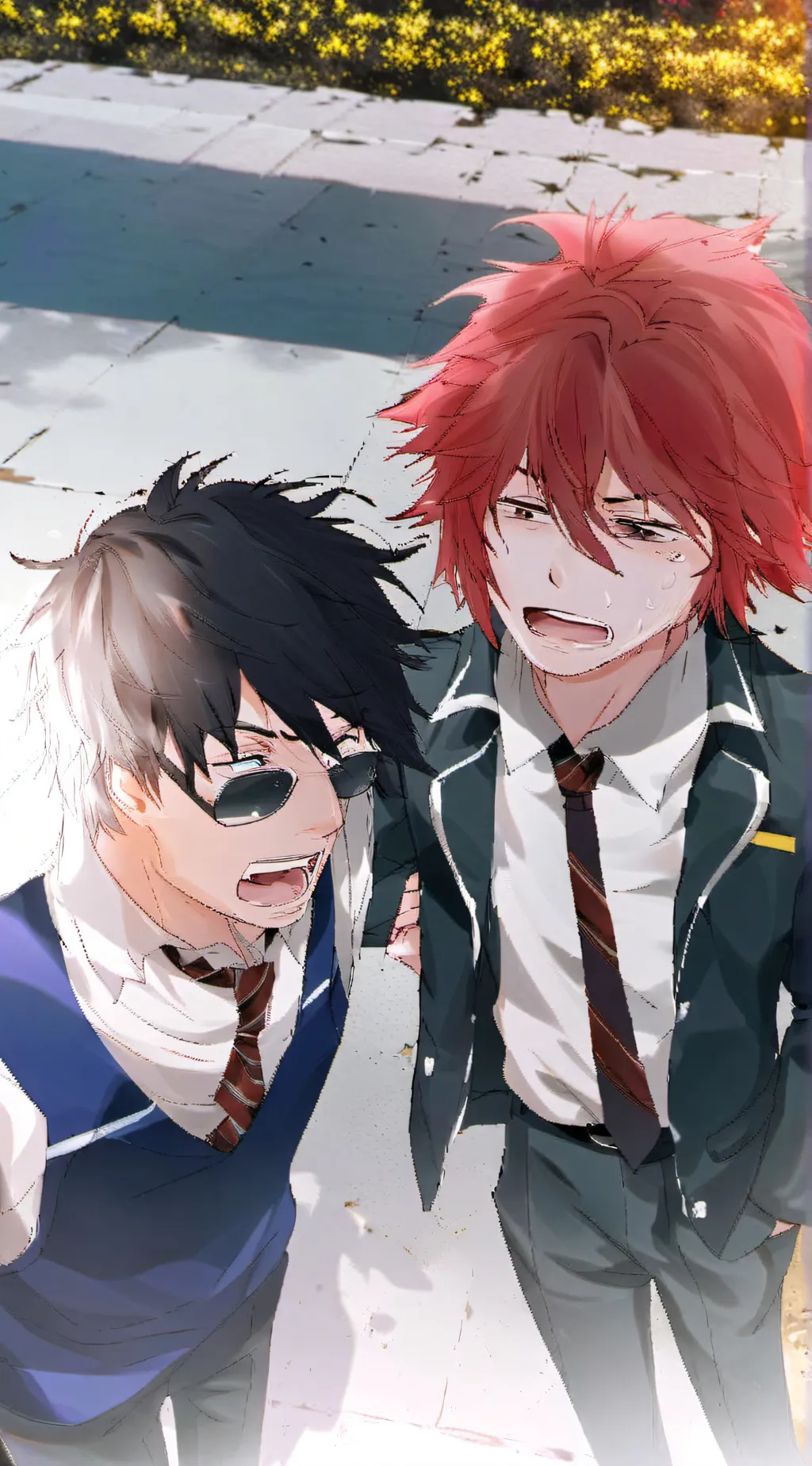 ai character: Shiggy background