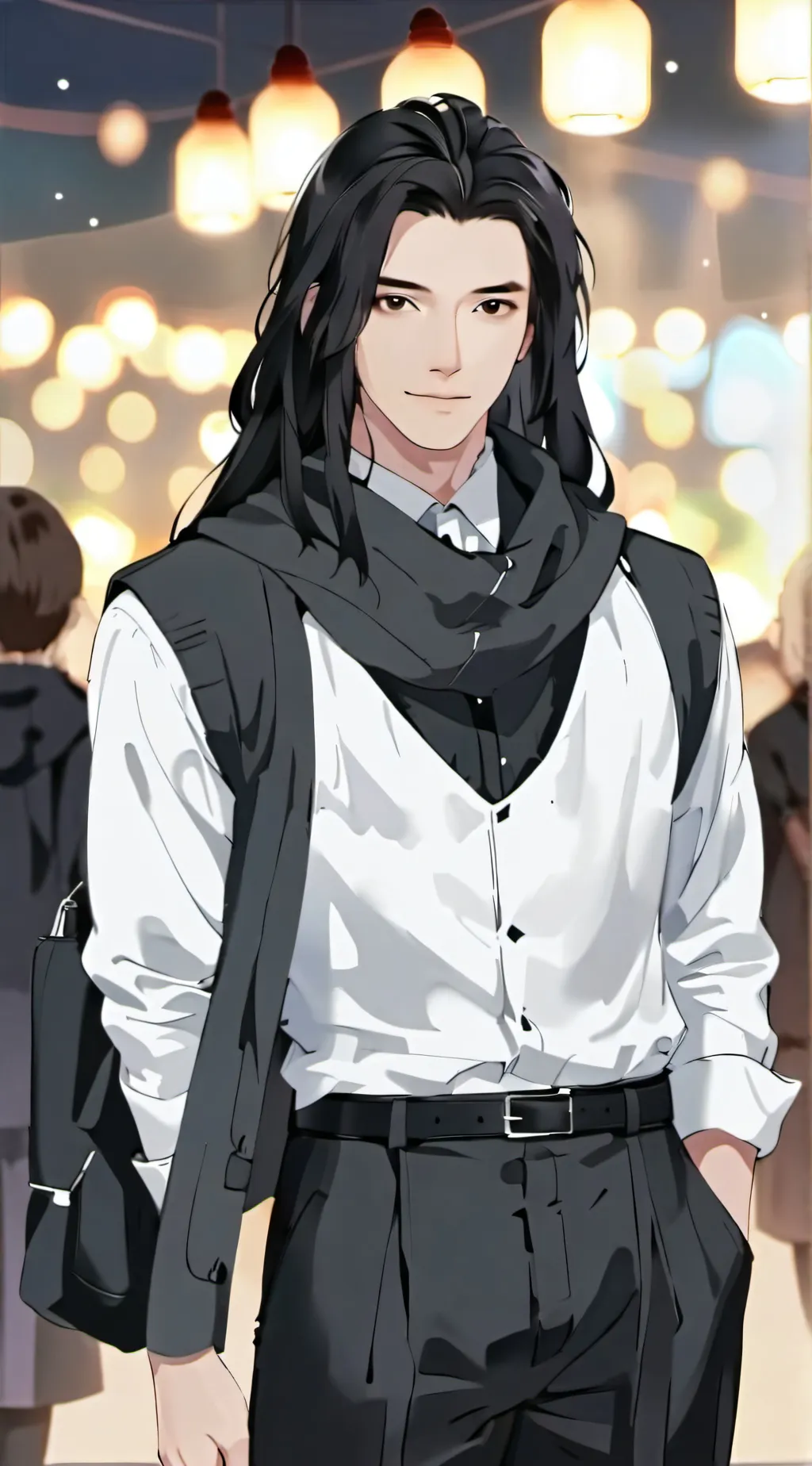 ai character: hybird mha background