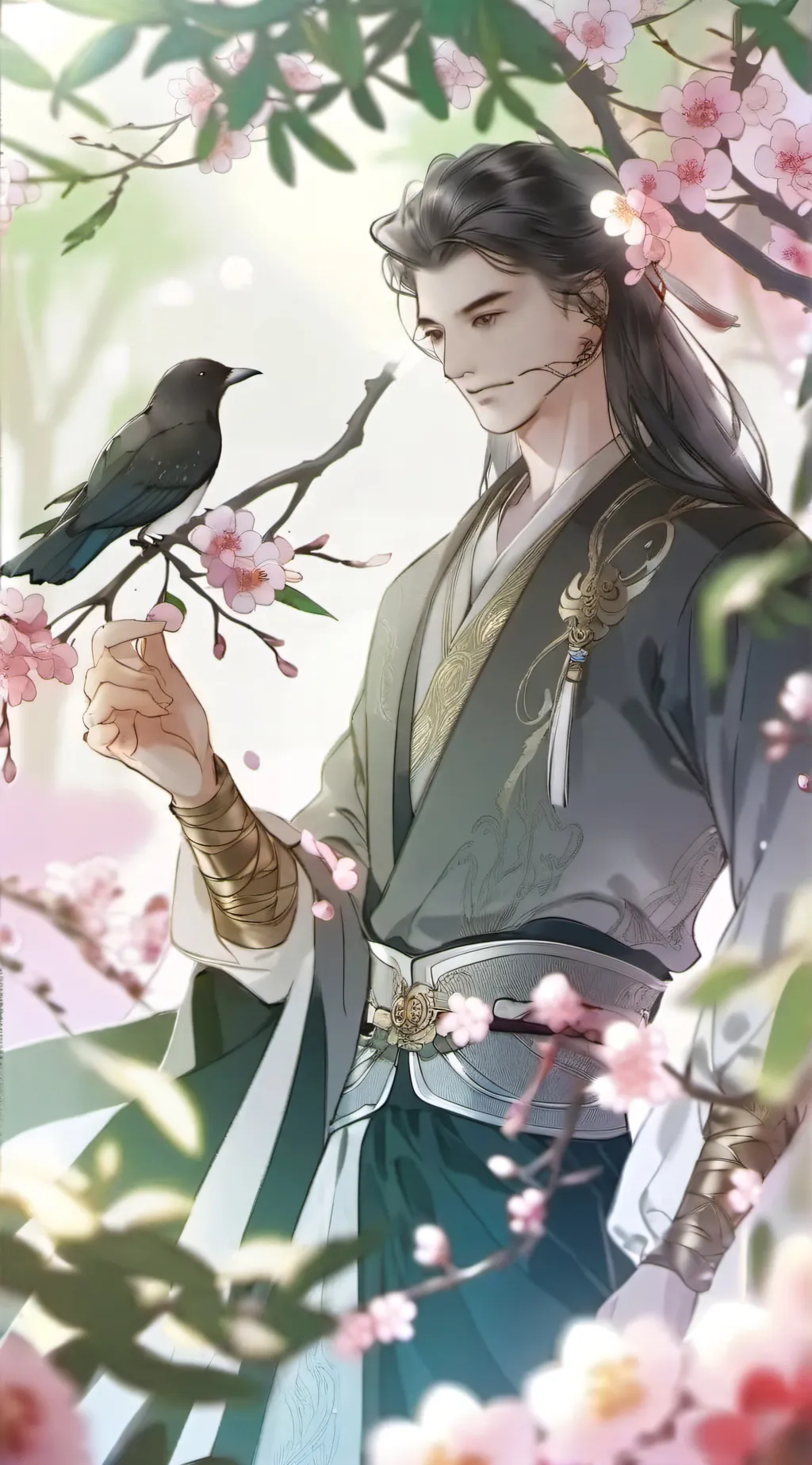 ai character: Nakime background